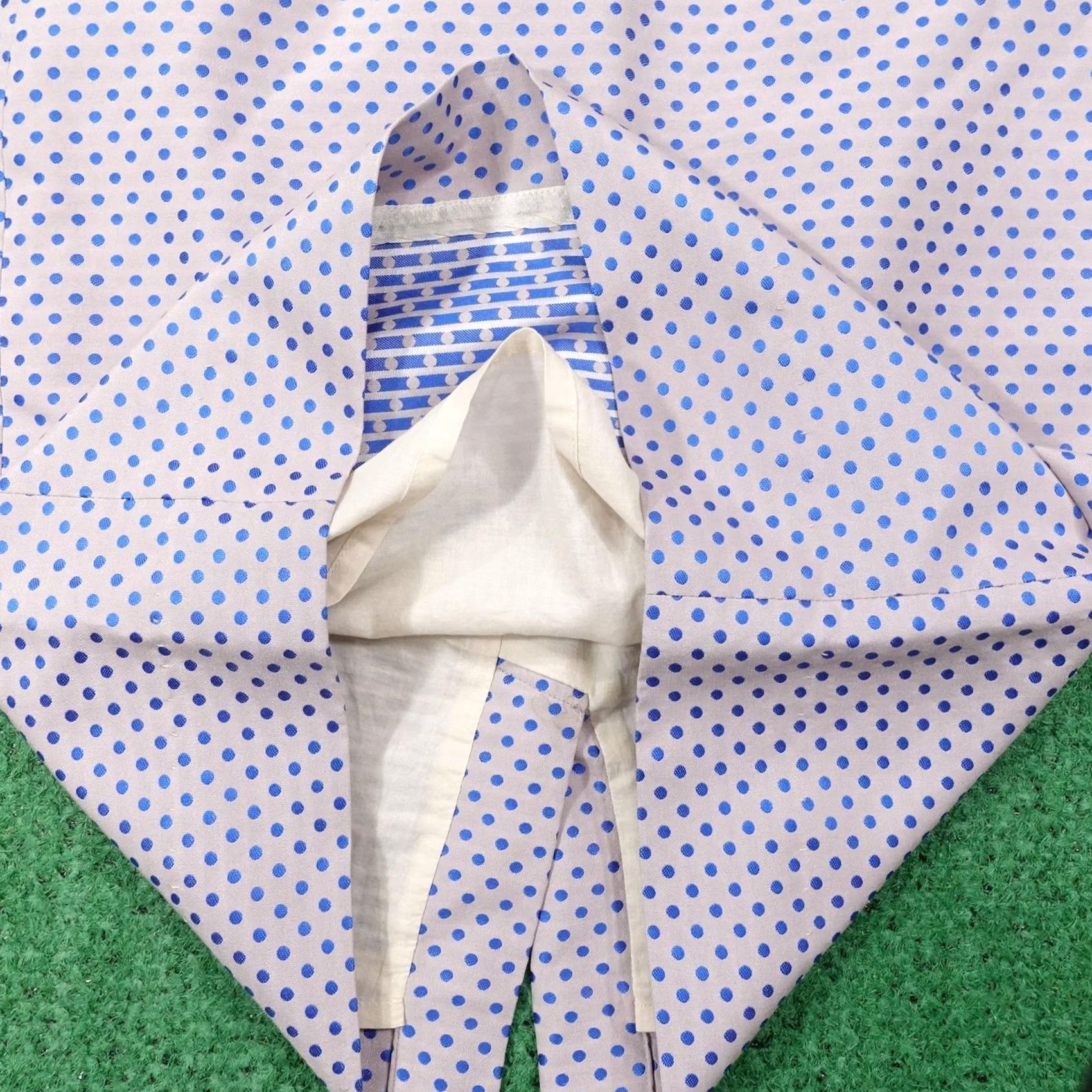 J.Crew J.CREW The Pencil Skirt Womens 2 Pink Polka Dot Knee Length Lined Zipper Slit Workwear Dressy Skirt Mens Womens Size 26" / US 2 / IT 38 - 3 Thumbnail