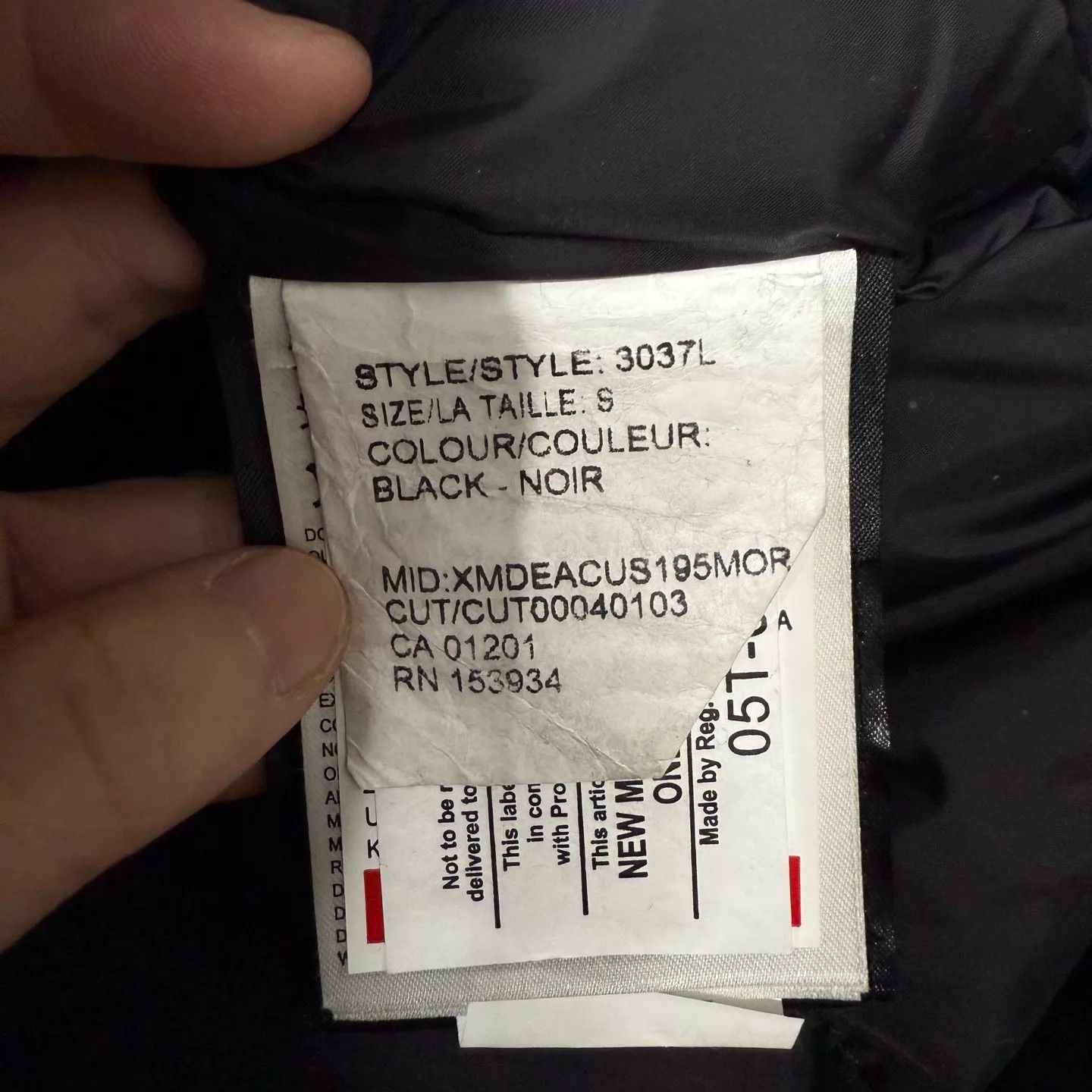 Canada Goose Canada Goose Black Thickened Parka S 95 New Size S / US 4 / IT 40 - 4 Thumbnail