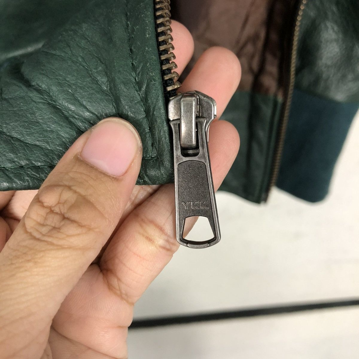 Japanese Brand 🔥UNKNOWN BRAND JAPANESE CROPPED LEATHER JACKET ISSEY MIYAKE Size US S / EU 44-46 / 1 - 20 Thumbnail