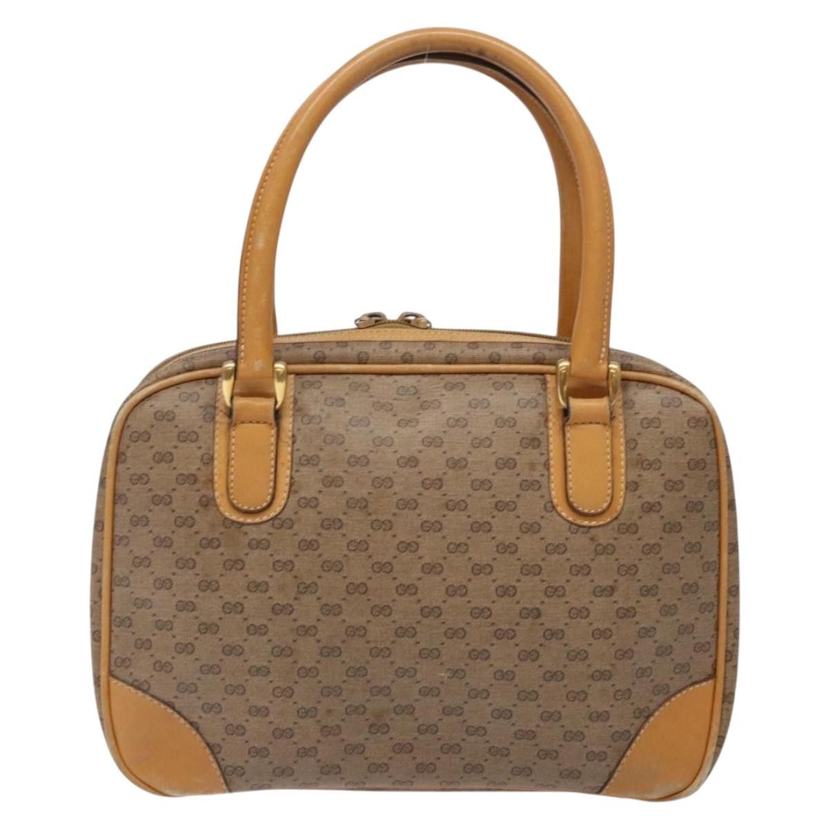 Gucci GUCCI Micro GG Supreme Hand Bag Pvc Beige Gold 000 104 000 Size ONE SIZE - 3 Thumbnail