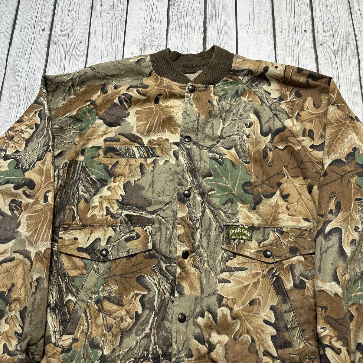 Realtree × Vintage Vintage Spartan Realtree bomber jacket Size US XXL / EU 58 / 5 - 3 Thumbnail