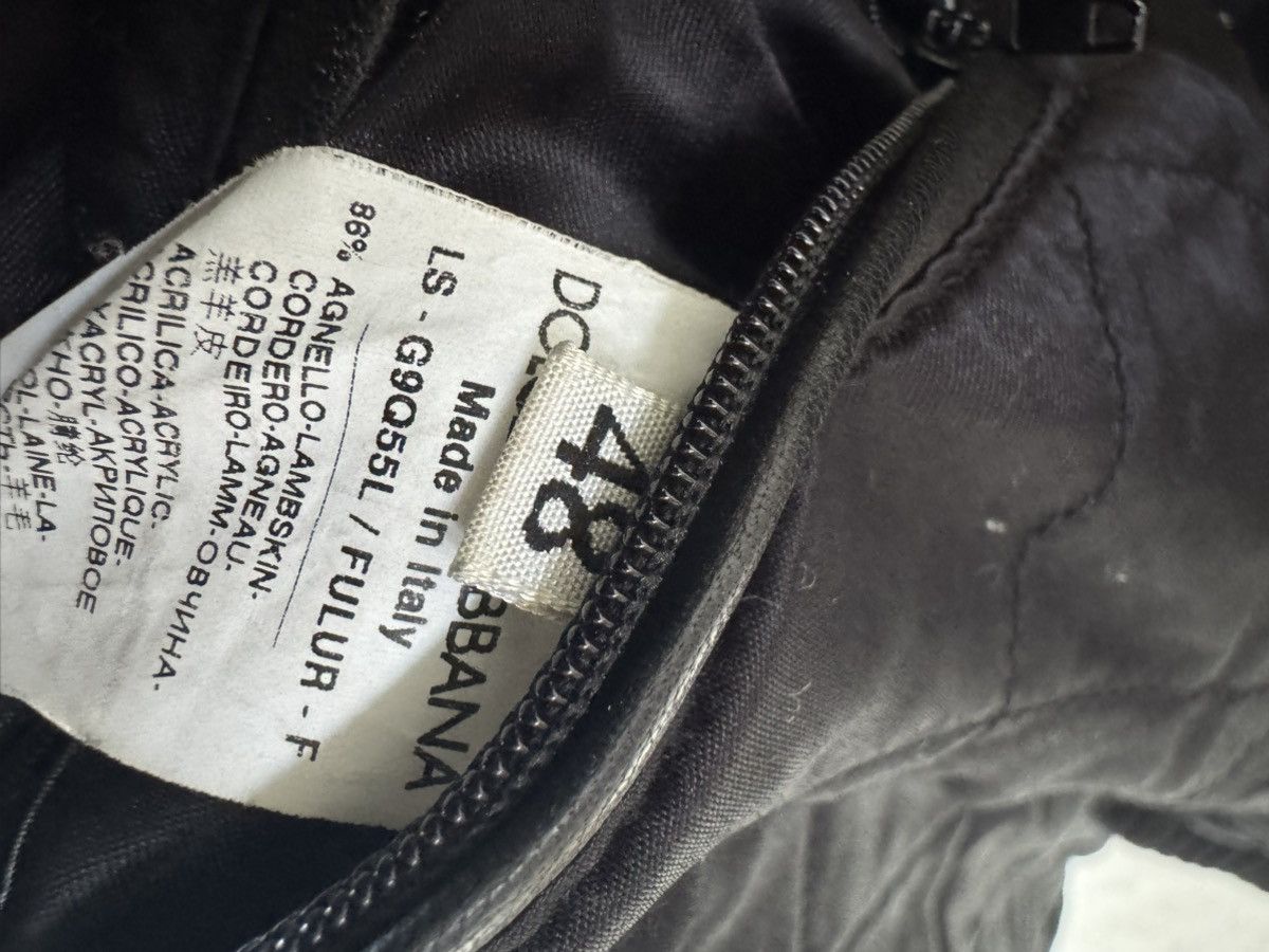 Dolce & Gabbana Dolce & Gabbana Leather Bomber Size US M / EU 48-50 / 2 - 3 Thumbnail