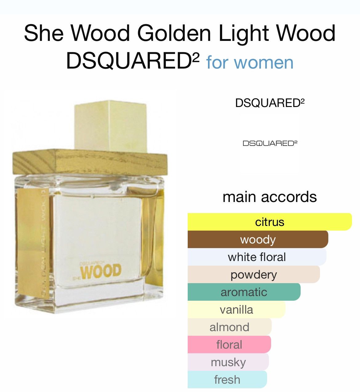 Dsquared perfume she wood clearance