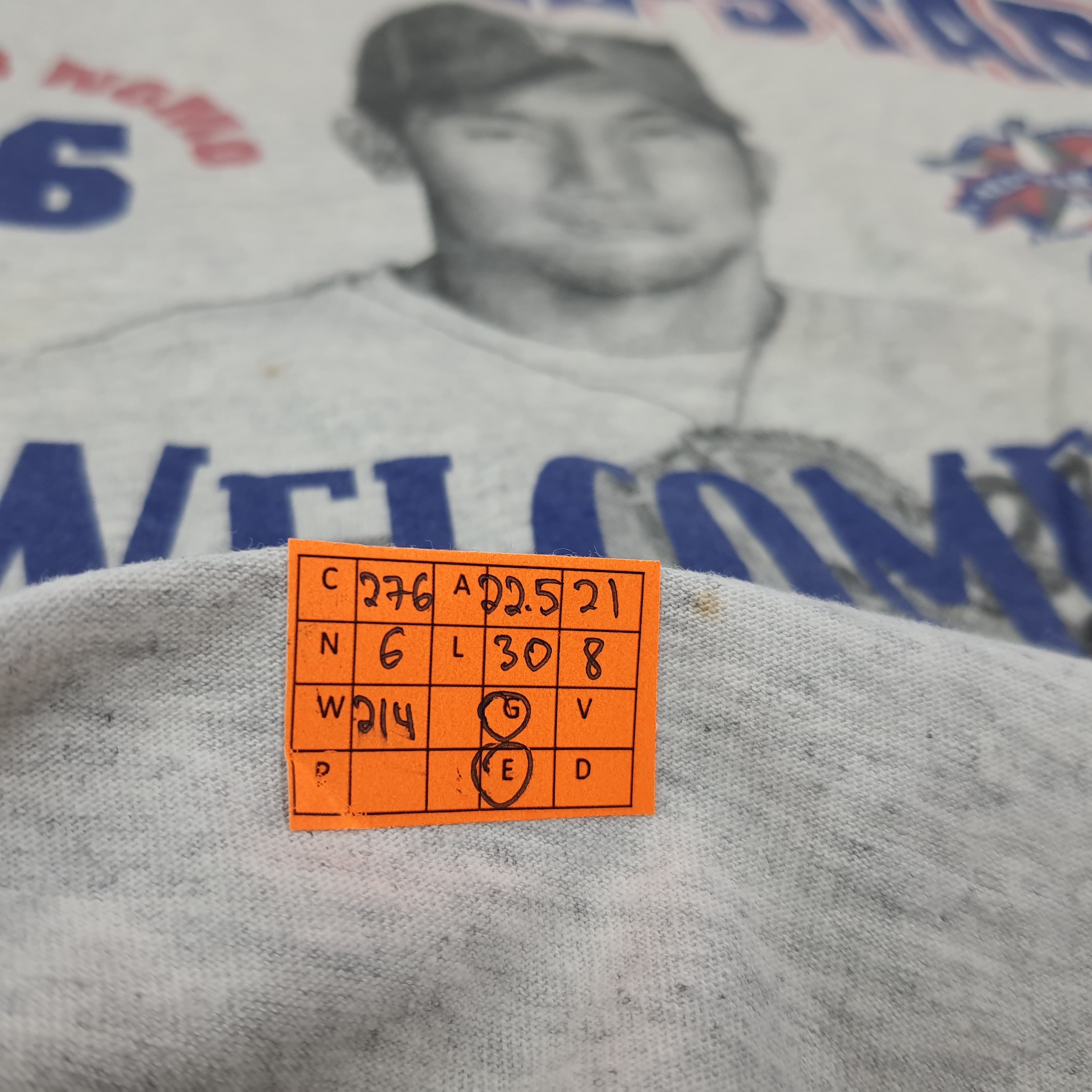 Nutmeg Vintage Nutmeg 90s MLB Hideo Nomo LA Dodgers T-Shirt C276N6 Size US L / EU 52-54 / 3 - 7 Thumbnail