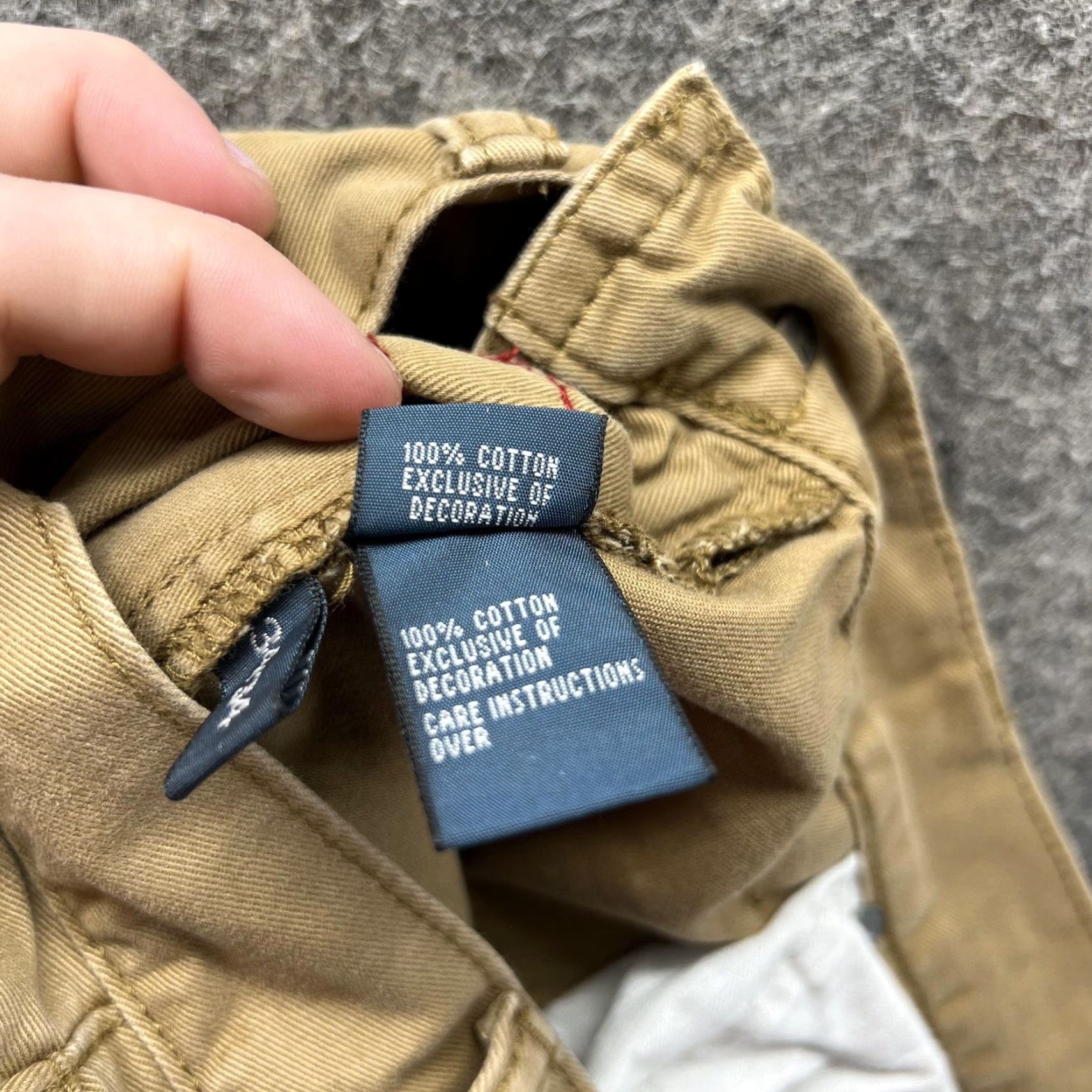 Polo Ralph Lauren VINTAGE Polo Ralph Lauren Pants Mens 34x34 Beige Chino 5 Pocket Straight Leg Size US S / EU 44-46 / 1 - 5 Thumbnail
