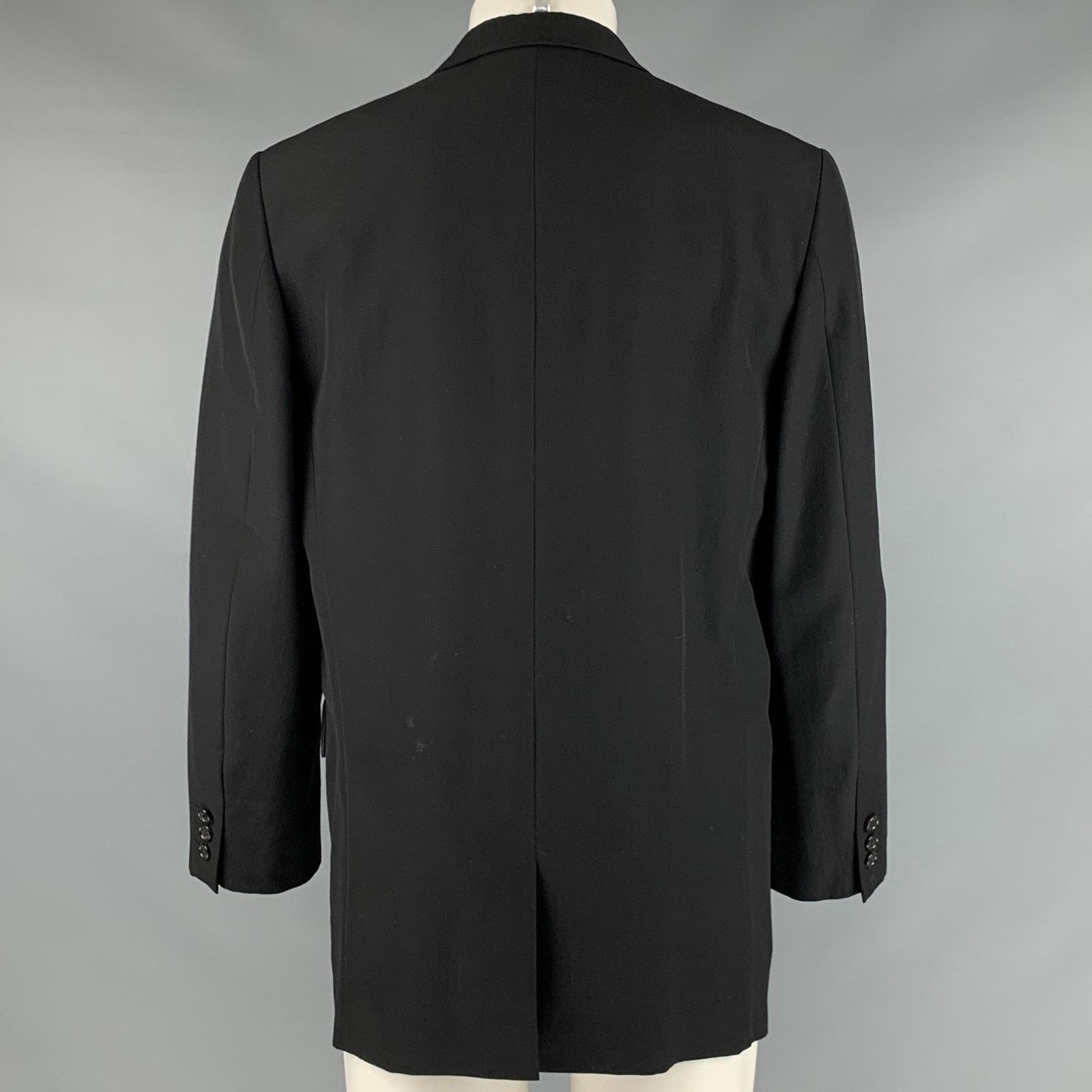 Comme des Garcons Homme Plus PLUS Size M Black Single breasted Coat Size US M / EU 48-50 / 2 - 3 Thumbnail