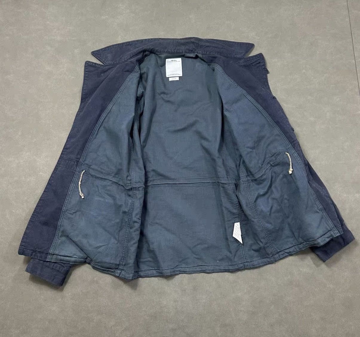 Visvim VISVIM ACHSE JKT DMGD CHINO Washed Military Jacket J16 Size US S / EU 44-46 / 1 - 4 Thumbnail