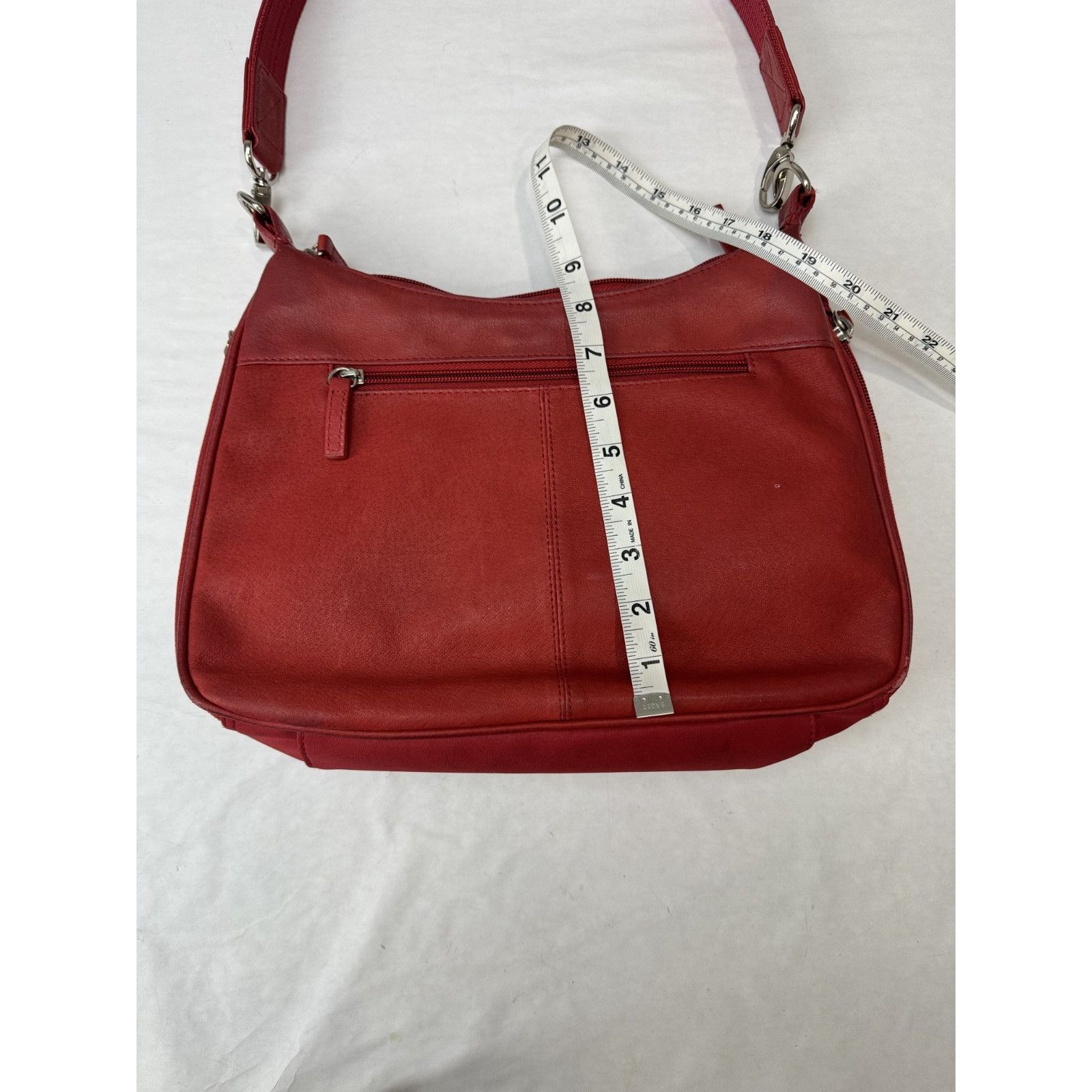 Other Gun Toten'n Mamas Red Cowhide Leather Shoulder Bag Size ONE SIZE - 7 Thumbnail