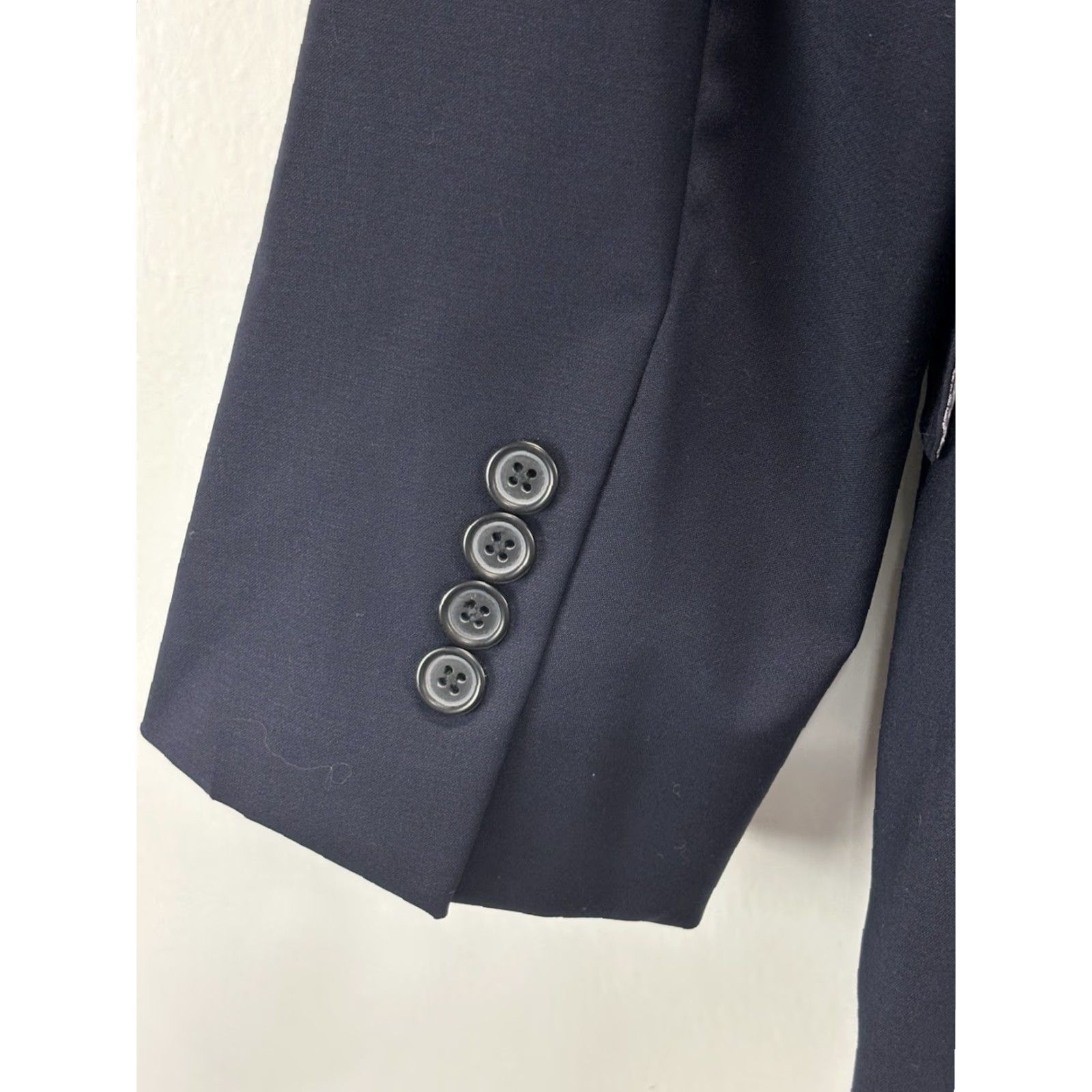 Brooks Brothers Brooks Brothers Sport Coat Blazer Mens 46R Navy Explorer Madison Fit Two Button Size 46R - 4 Thumbnail