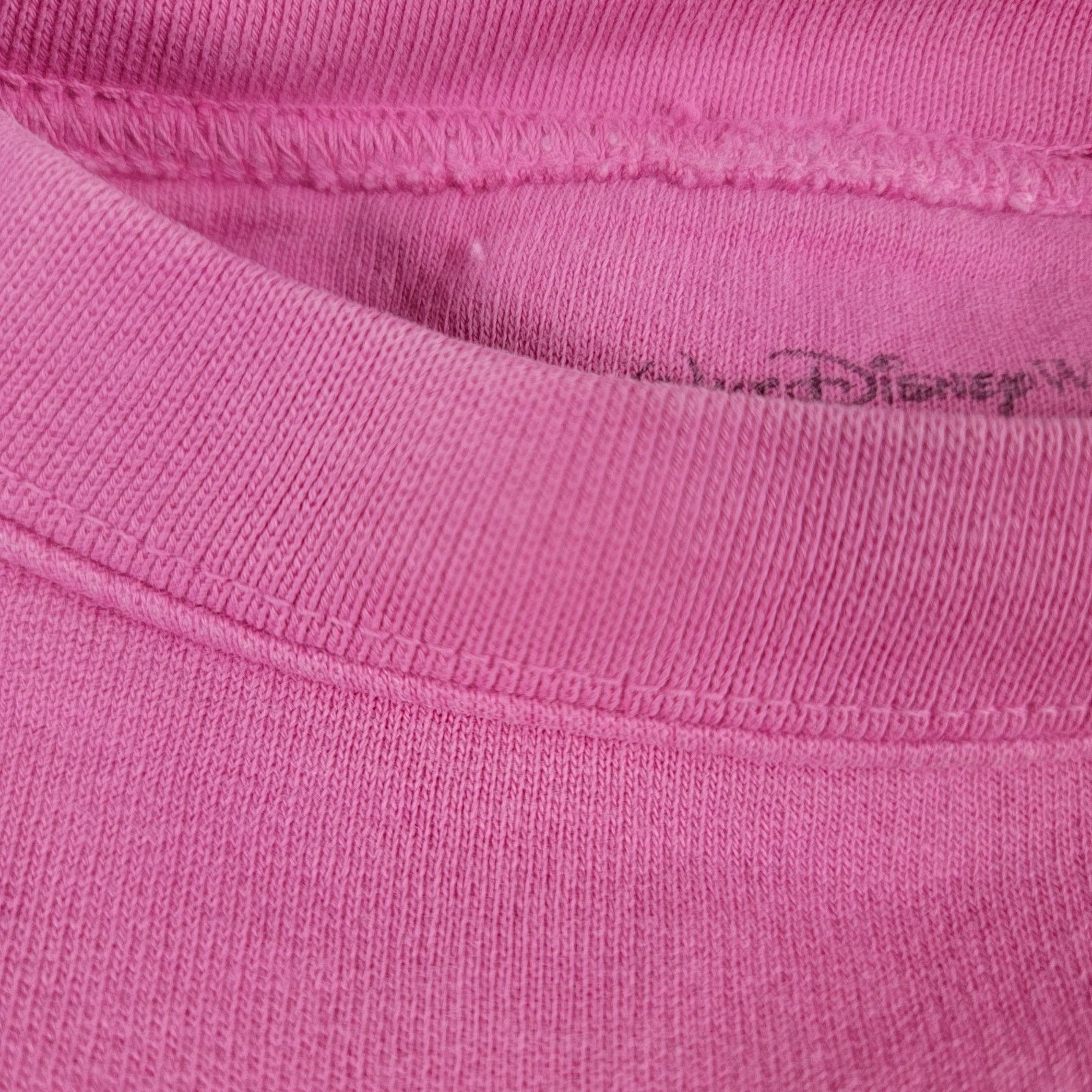 Disney Minnie Mouse Disney Pink Pullover Sweatshirt Sz M (274) Size M / US 6-8 / IT 42-44 - 6 Thumbnail