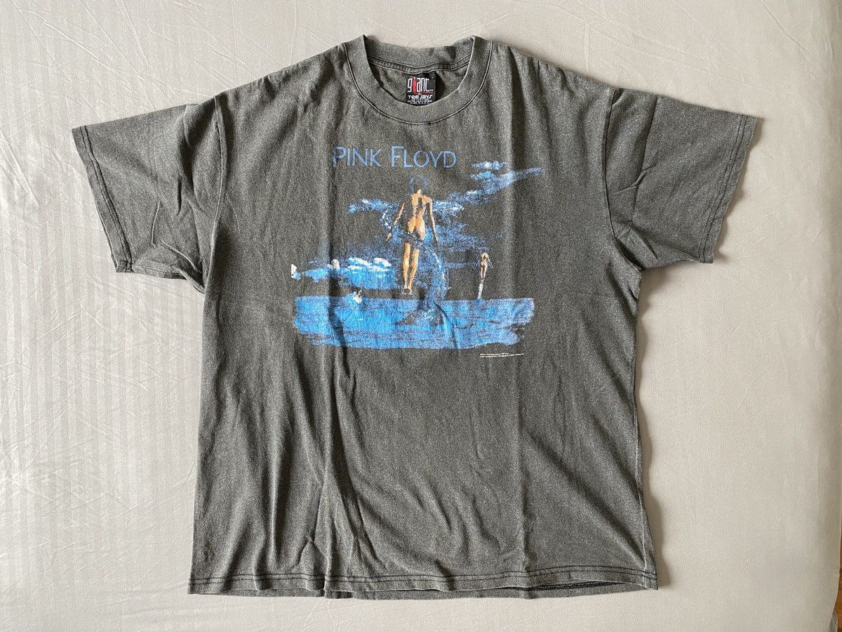 image of 1997 Pink Floyd Shine On You Crazy Diamond Giant By Teejays in Black, Men's (Size Large)