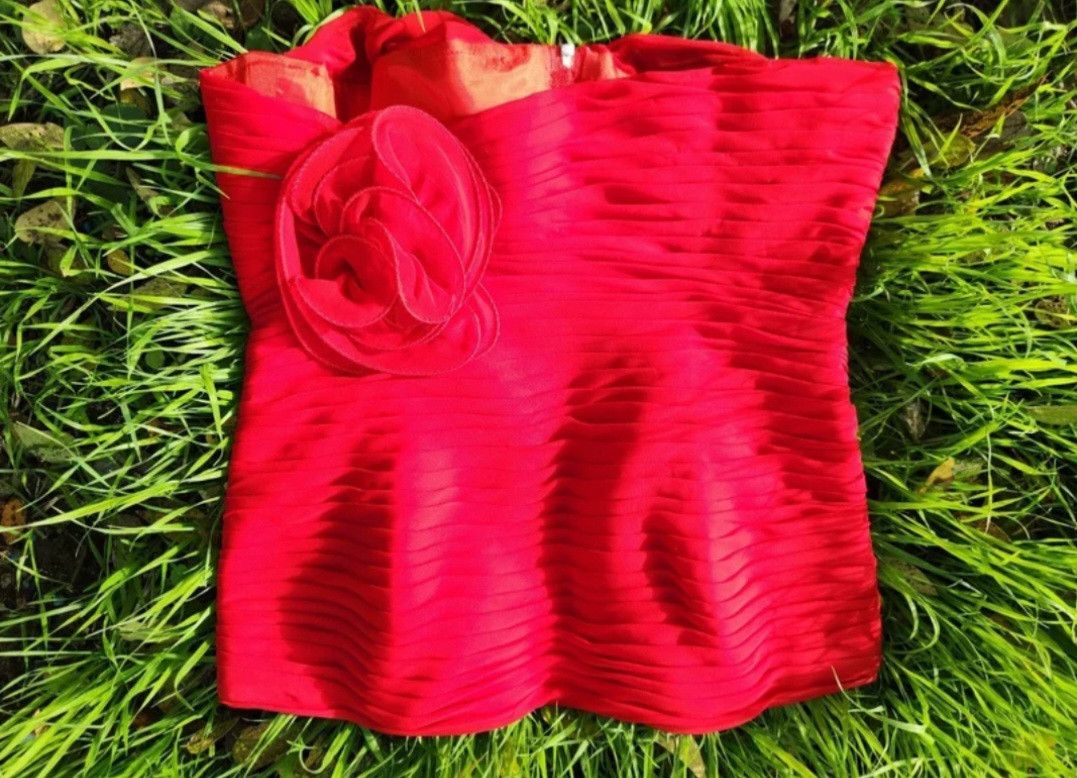 Frank Usher Red Hot Bodice Corset