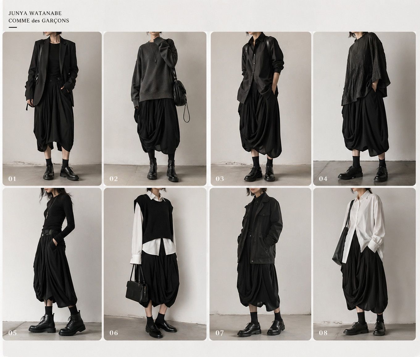 Junya Watanabe JUNYA WATANABE COMME des GARCONS - Sheer Drape Balloon Skirt Size 26" / US 2 / IT 38 - 5 Thumbnail