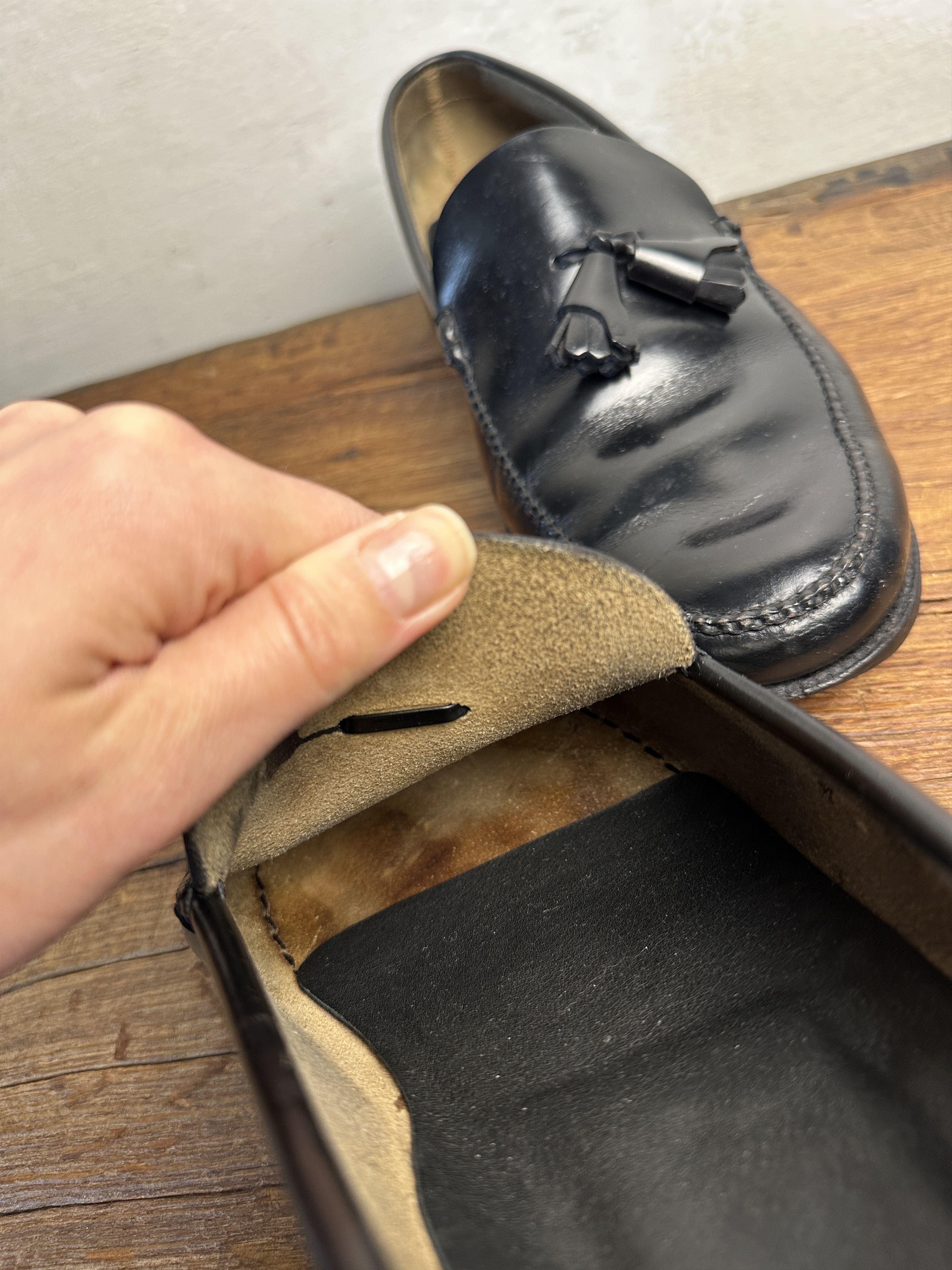 Genuine Leather Custom Made in Spain Leather Loafers Size US 10.5 / EU 43-44 - 11 Thumbnail