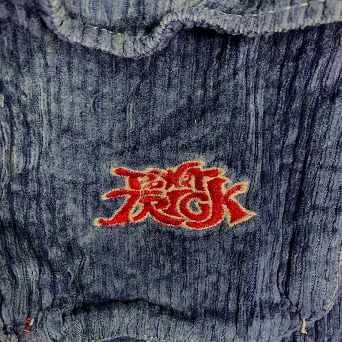 Vintage 90's POWER TRICK Skater Corduroy Flannel Jacket #2713-C122 Size US M / EU 48-50 / 2 - 15 Thumbnail