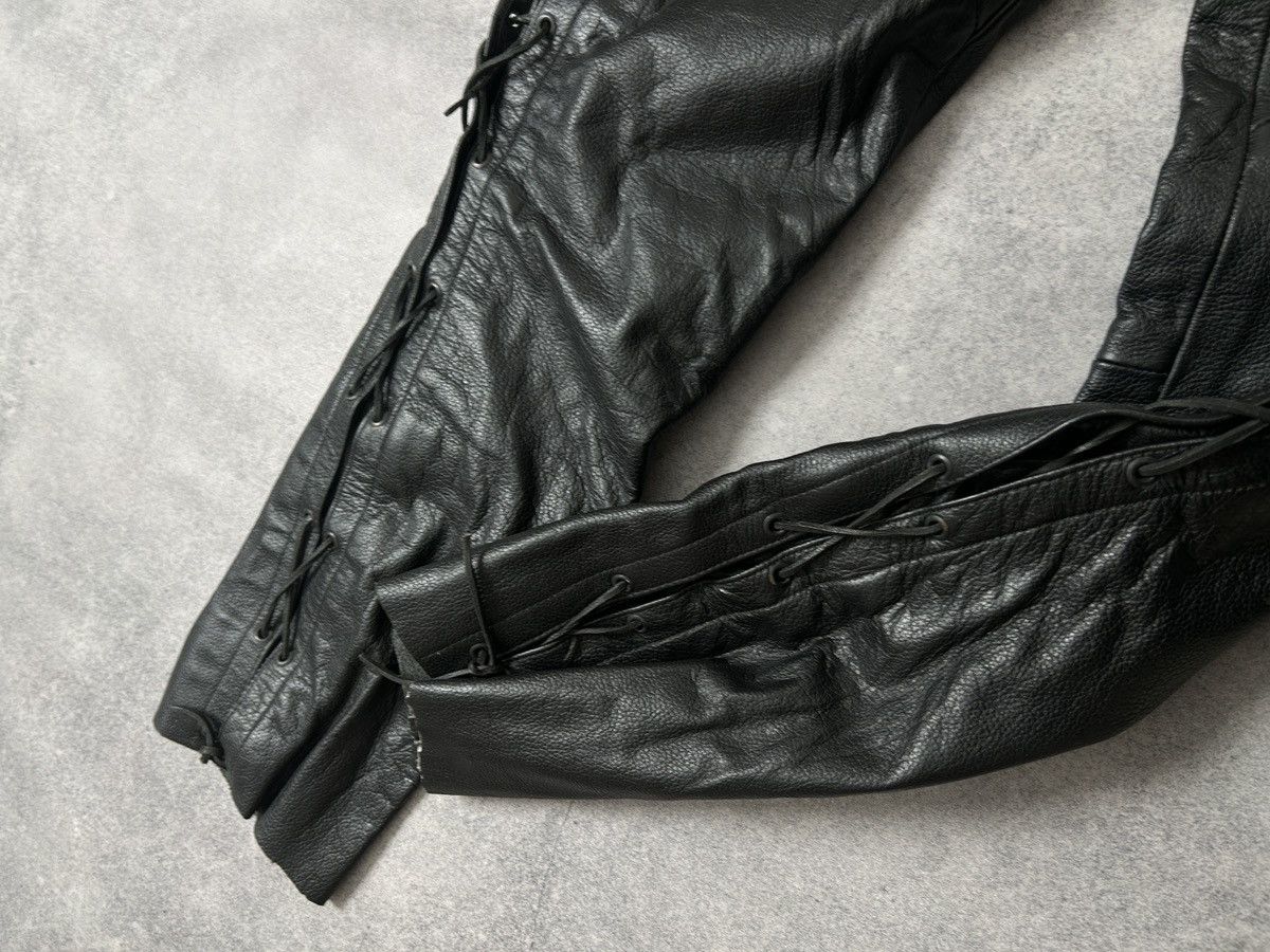Genuine Leather Vintage Texpeed Genuine leather Cowboys motorcycle pants Size US 34 / EU 50 - 5 Thumbnail