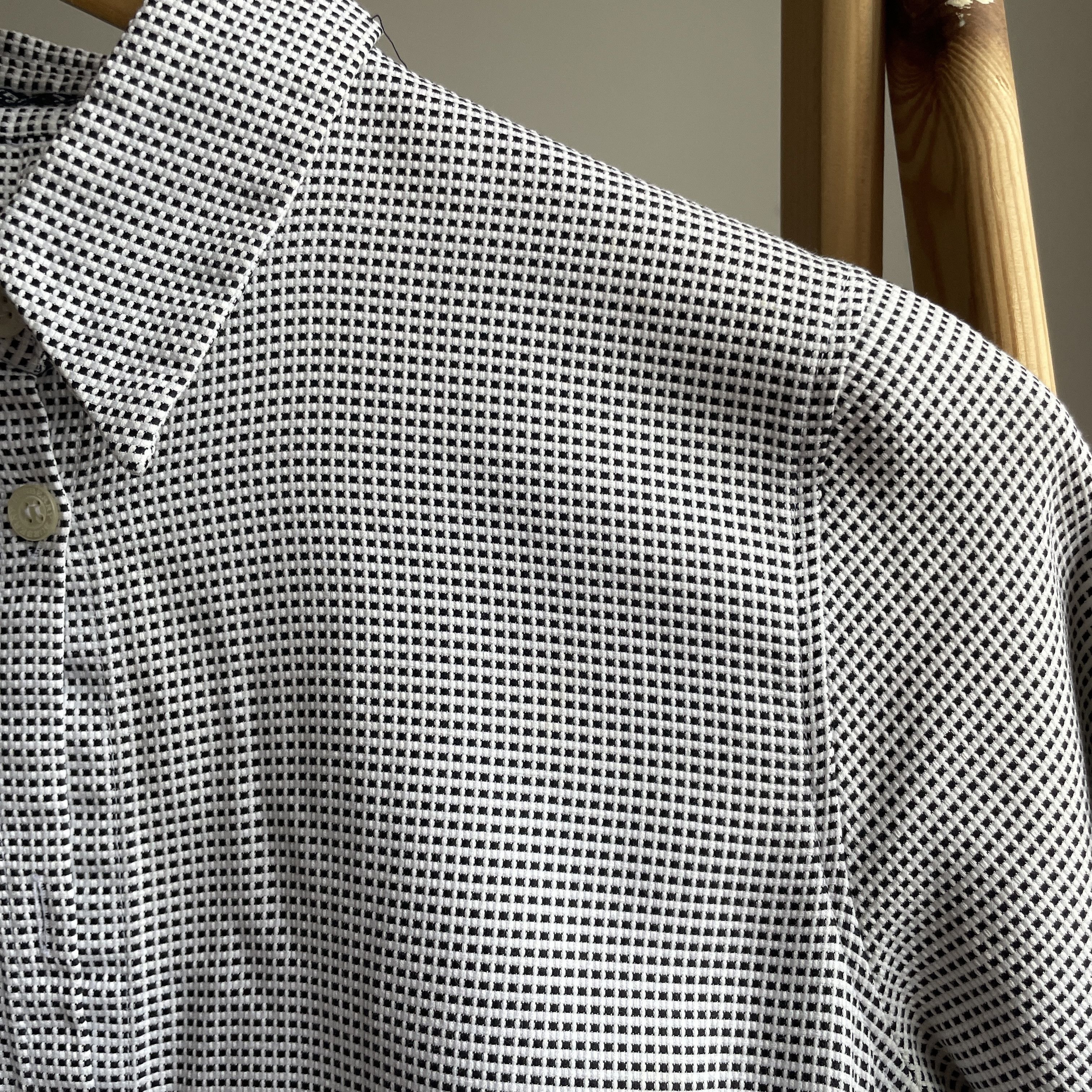 Burberry Burberry Womens Checkered Shirt Size US 4/ GB 8/ EU 36 Size S / US 4 / IT 40 - 4 Thumbnail