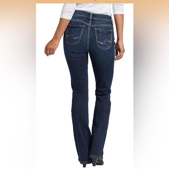 Silver Jeans Co. Silver Slim Mid Rise Boot Cut 26x33 Size 26" / US 2 / IT 38 - 1 Thumbnail