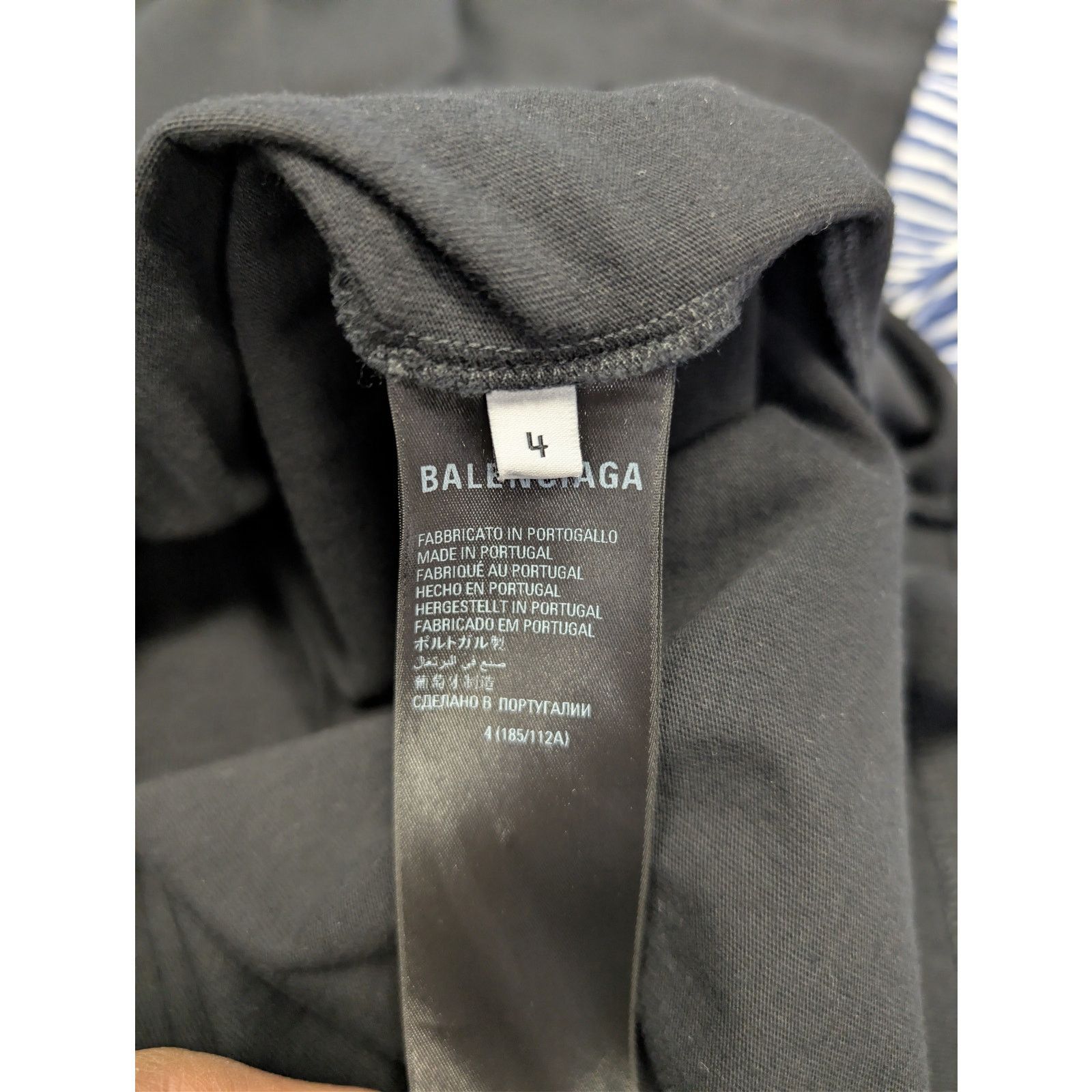 Balenciaga o1rshd1 Q:2 / Political Campaign Layered Jersey T-Shirt Size US XL / EU 56 / 4 - 16 Thumbnail
