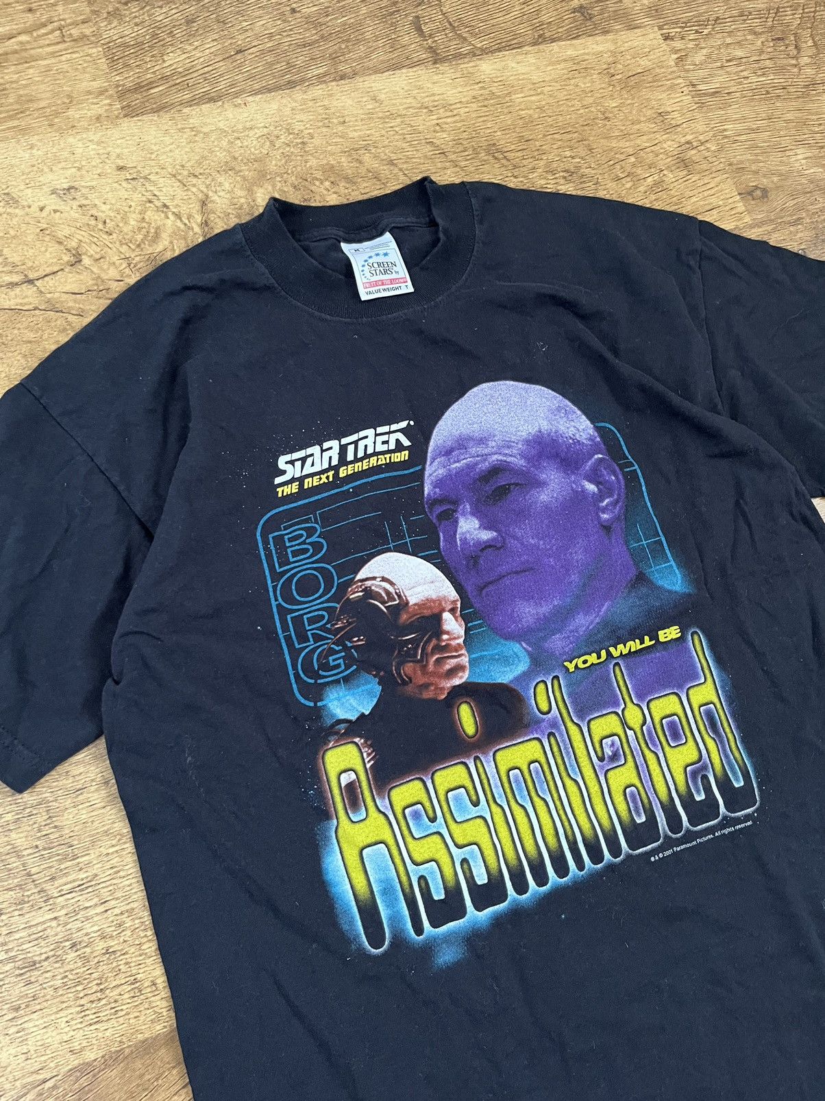 Vintage Vintage 2002 Star Trek Assimilated T-shirt Size US M / EU 48-50 / 2 - 1 Thumbnail
