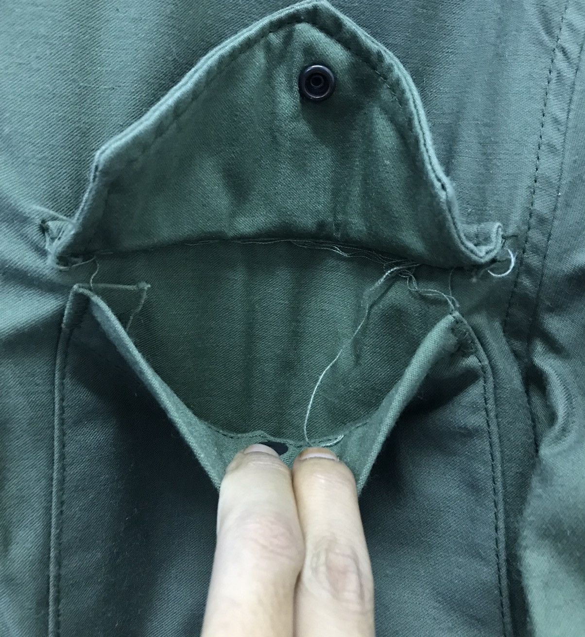 Alpha Industries × Vintage Vintage Alpha Industries Made In Usa Jacket Size US S / EU 44-46 / 1 - 7 Thumbnail