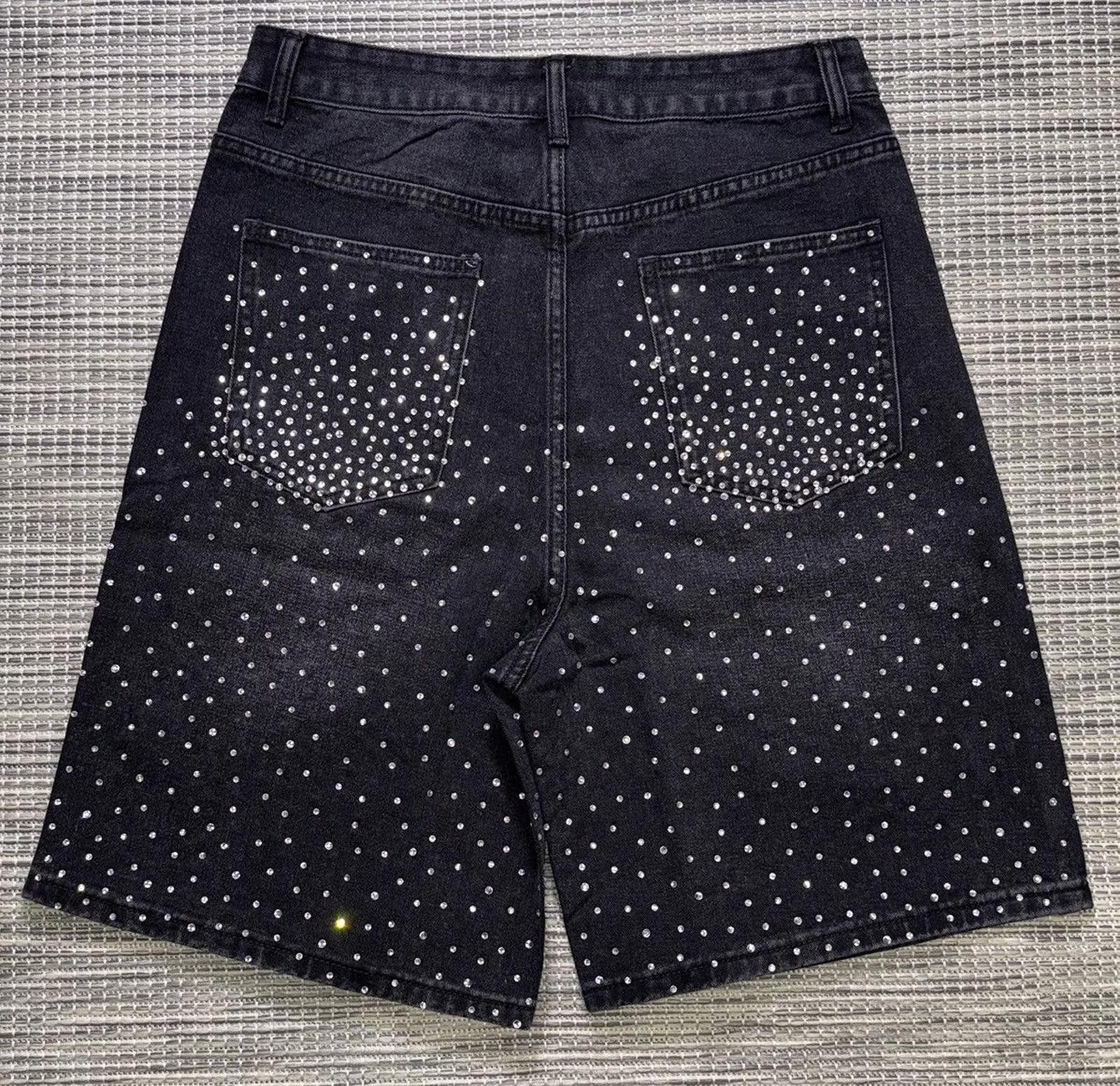 Other Fraternal Washed Black Astro Jorts Size US 30 / EU 46 - 3 Thumbnail