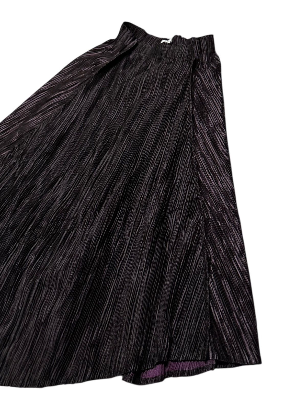 Pleats Please Issey Miyake Pleats please purple skirt medium nice design Size 26" / US 2 / IT 38 - 3 Thumbnail