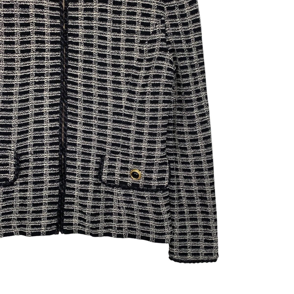 Other St John Collection By Marie Gray Checkered Jacket Size S / US 4 / IT 40 - 4 Thumbnail