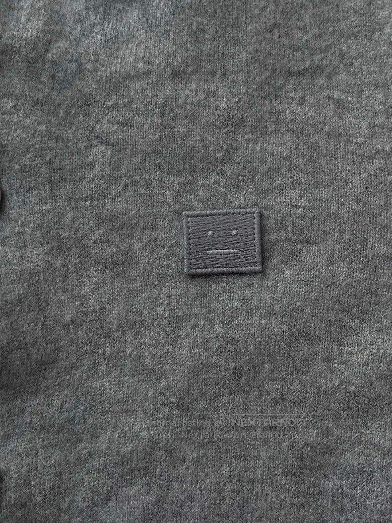 Acne Studios Acne Studios Crew Neck Cardigan Solid Color Wool Single Br Size XS / US 0-2 / IT 36-38 - 3 Thumbnail