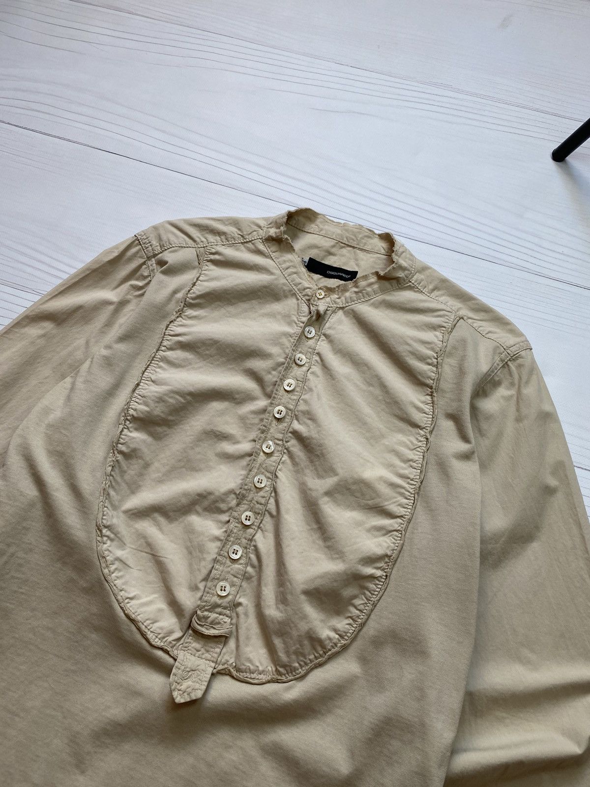 Dsquared2 Vintage 00’s Dsquared2 Bib Front button up shirt Size US M / EU 48-50 / 2 - 6 Thumbnail