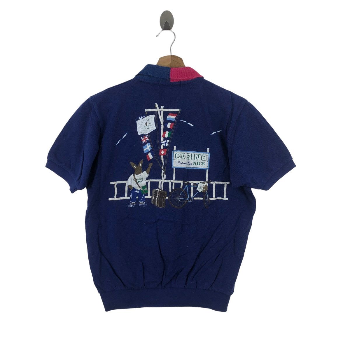 Vintage Vintage COCO RABBIT CREED Casino Embroidered Sweatshirt Size US L / EU 52-54 / 3 - 1 Thumbnail