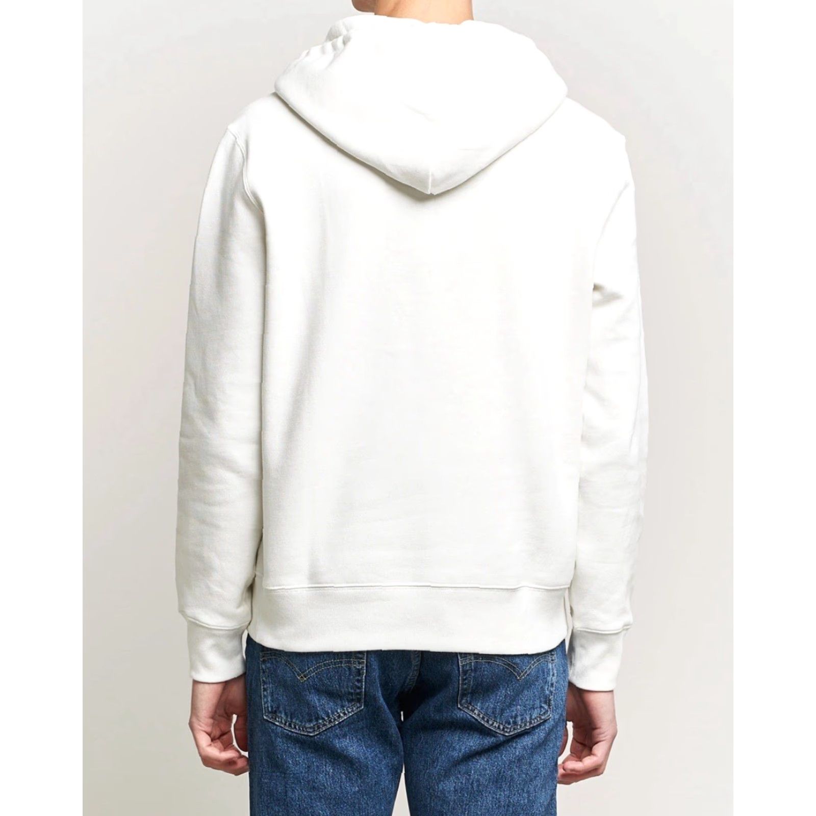 Polo Ralph Lauren VINTAGE Polo Ralph Lauren Hoodie Men L White Garment-Dyed Fleece Pullover Y2K Size US L / EU 52-54 / 3 - 5 Thumbnail