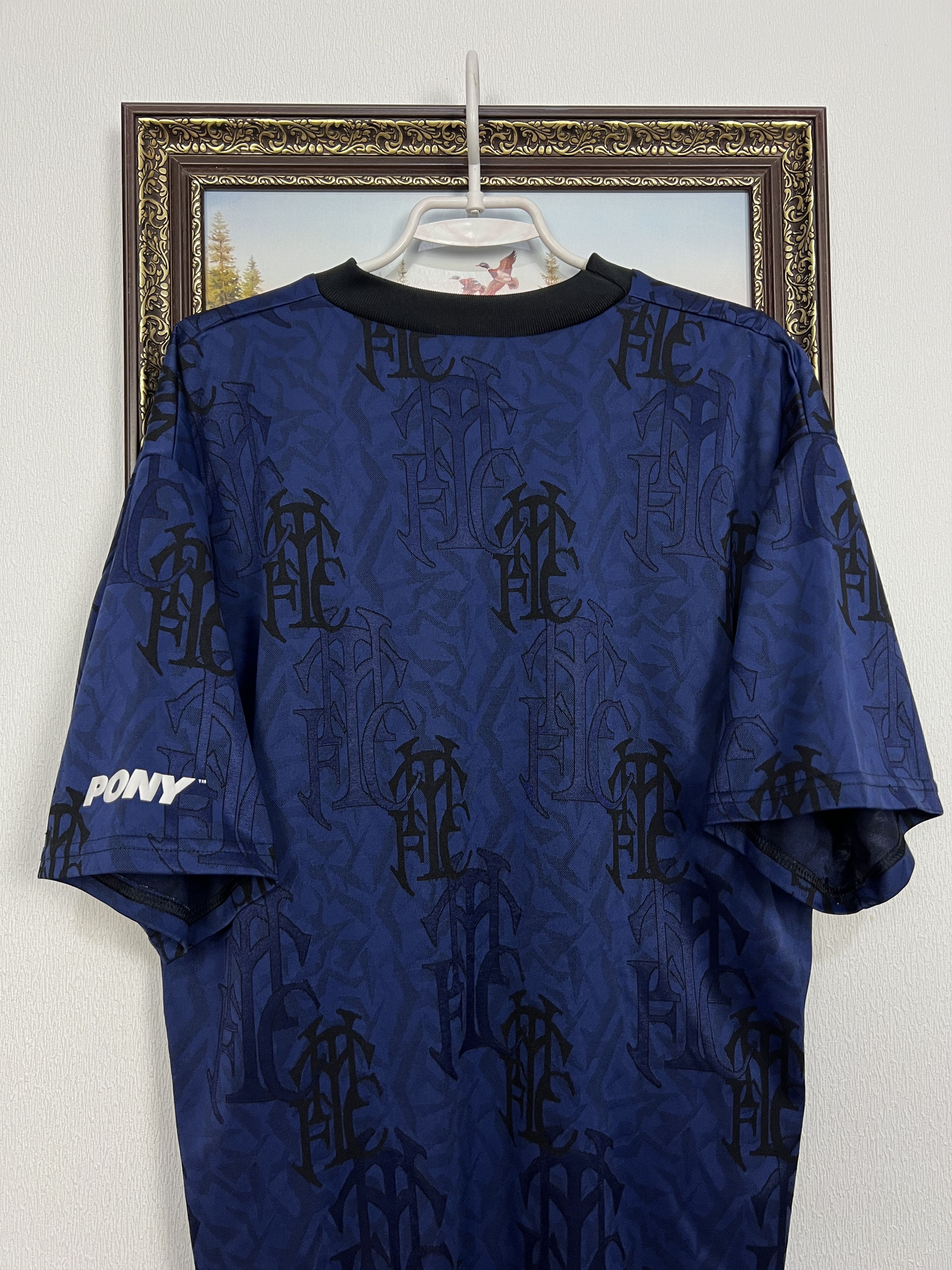 PONY Vintage 90's Tottenham Hotspur Football Train Shirt Jersey Size US L / EU 52-54 / 3 - 9 Thumbnail