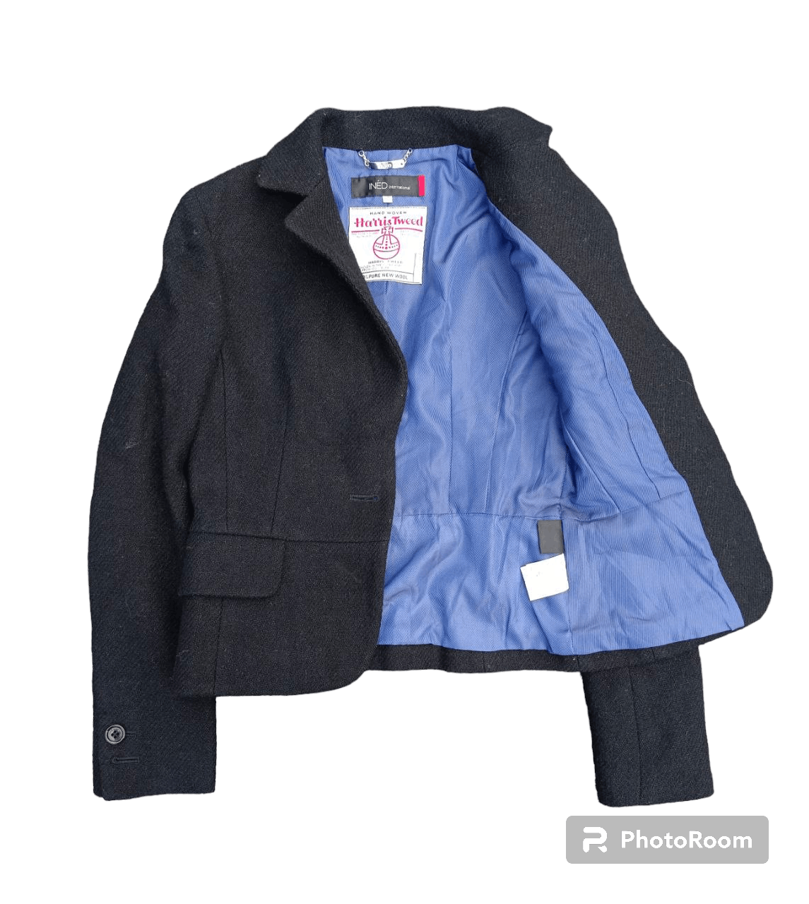 Harris Tweed × Yohji Yamamoto Yohji Yamamoto Ined X Harris Tweed Wool Blazer Size S / US 4 / IT 40 - 3 Thumbnail