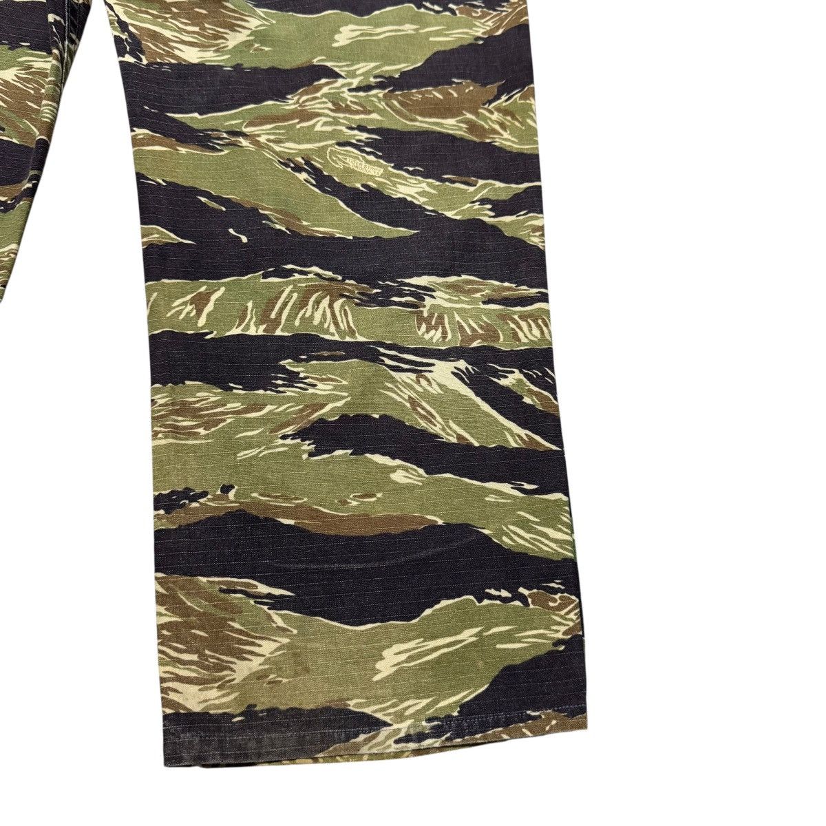Vintage Vintage Gung Ho Tiger Stripe Fatigue Pant Ripstop Size US 31 - 15 Thumbnail