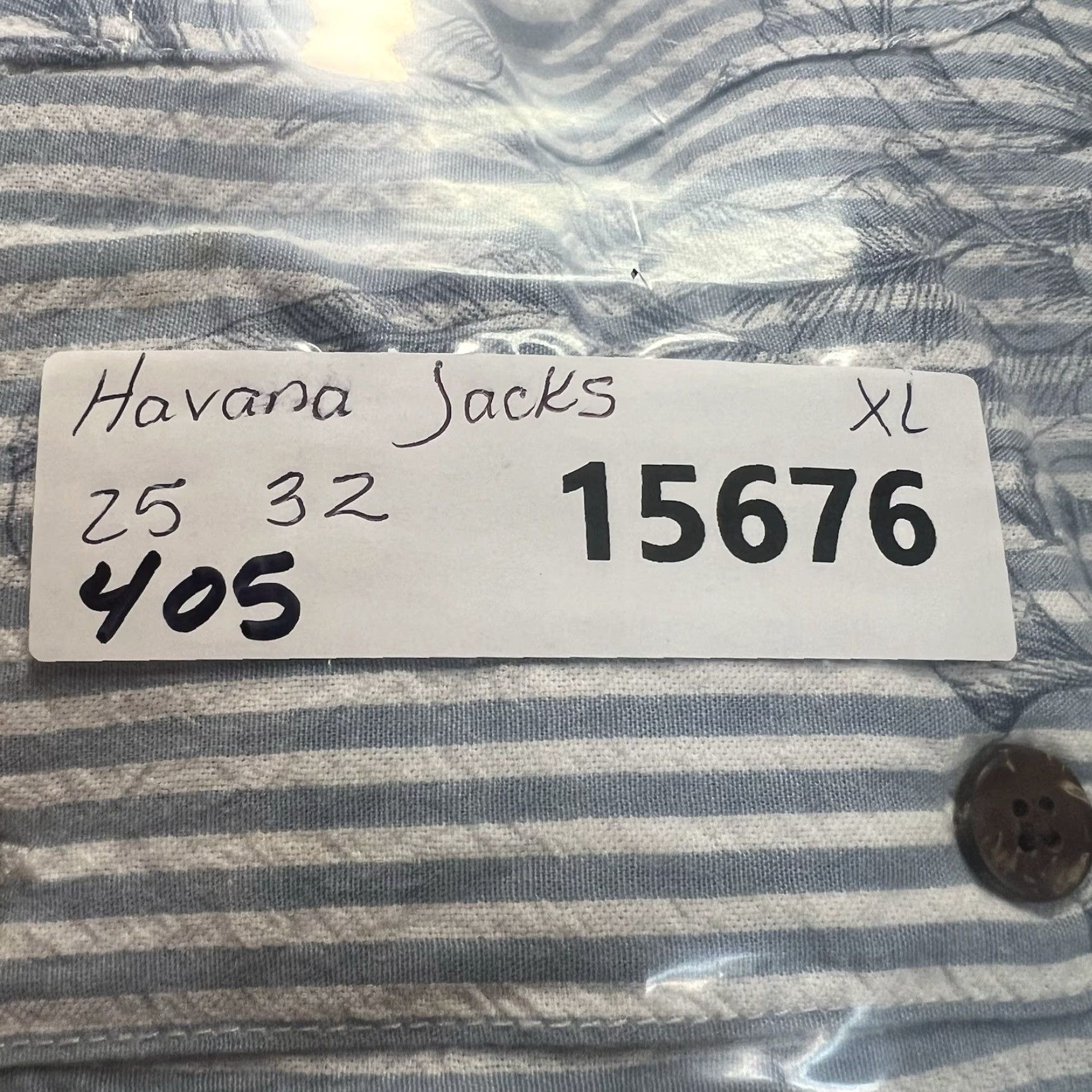 Vintage VINTAGE Havana Jack’s Cafe Floral Stripe Seersucker Button Up Shirt Men’s XL Blue Floral Shirt Mens XL 100% GENUINE USA SELLER Size US XL / EU 56 / 4 - 8 Thumbnail