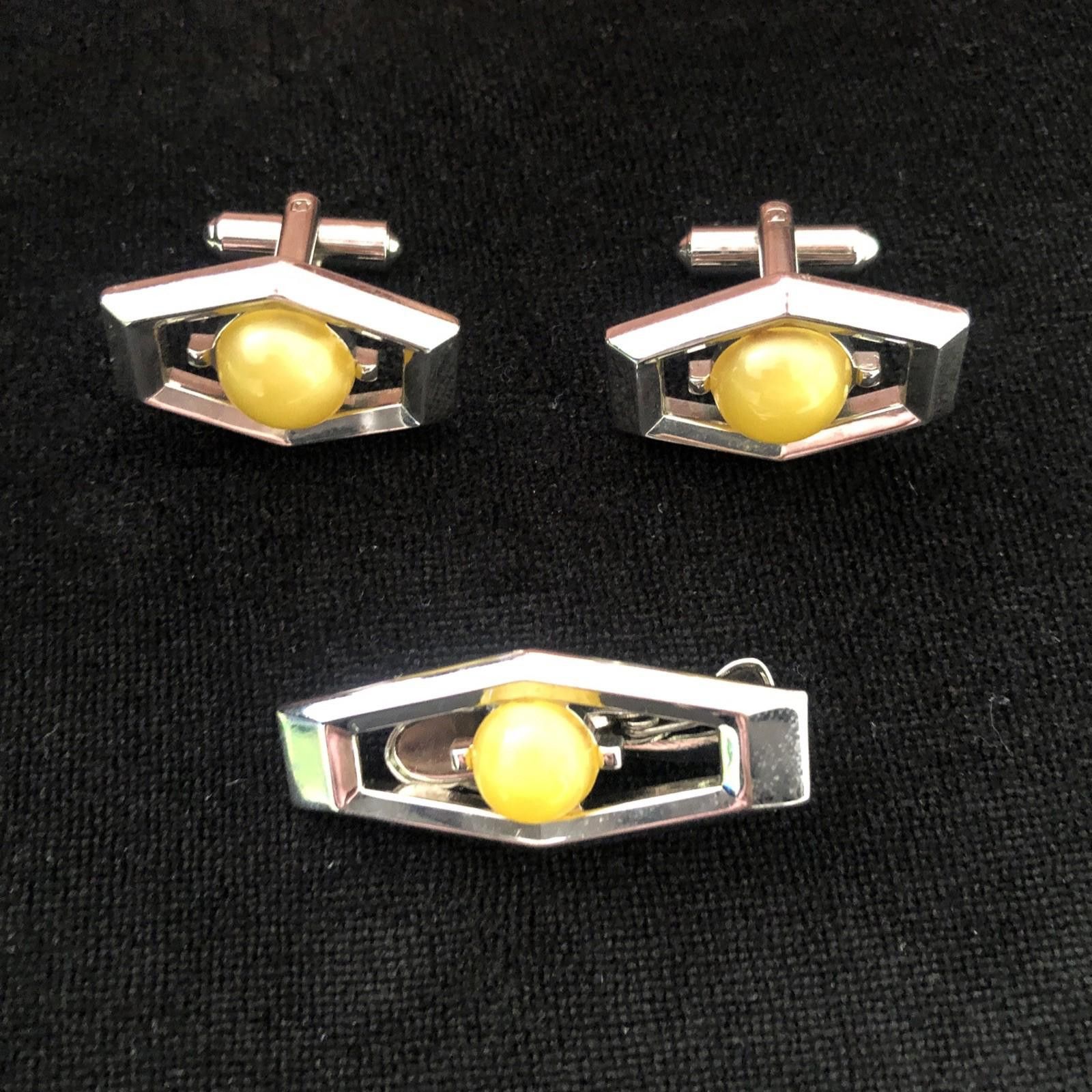 Other Hickok Mid century Cufflink & Tie Clip Set Size ONE SIZE - 1 Thumbnail