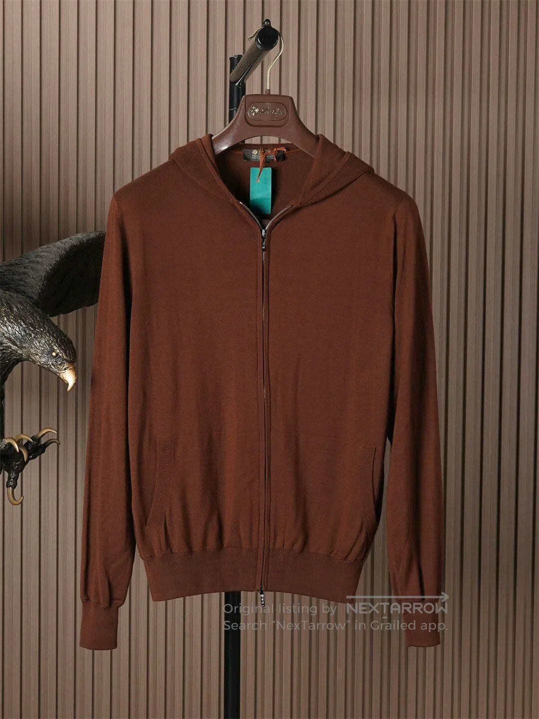 Loro Piana Loro Piana Hooded Zip Knit Jacket. Size US M / EU 48-50 / 2 - 1 Thumbnail