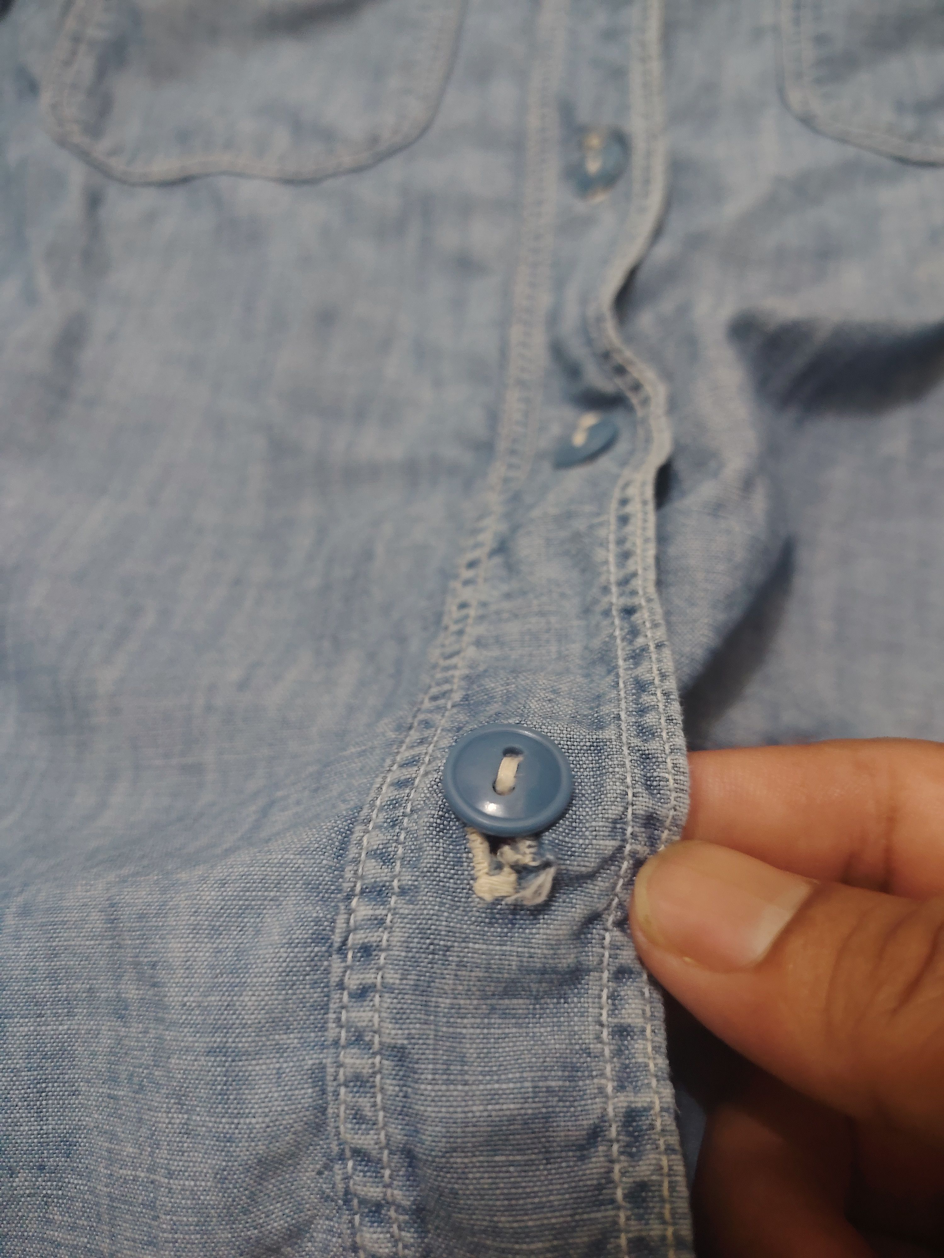 Orslow Vtg Orslow Faded Shirt Button up Size US S / EU 44-46 / 1 - 9 Thumbnail