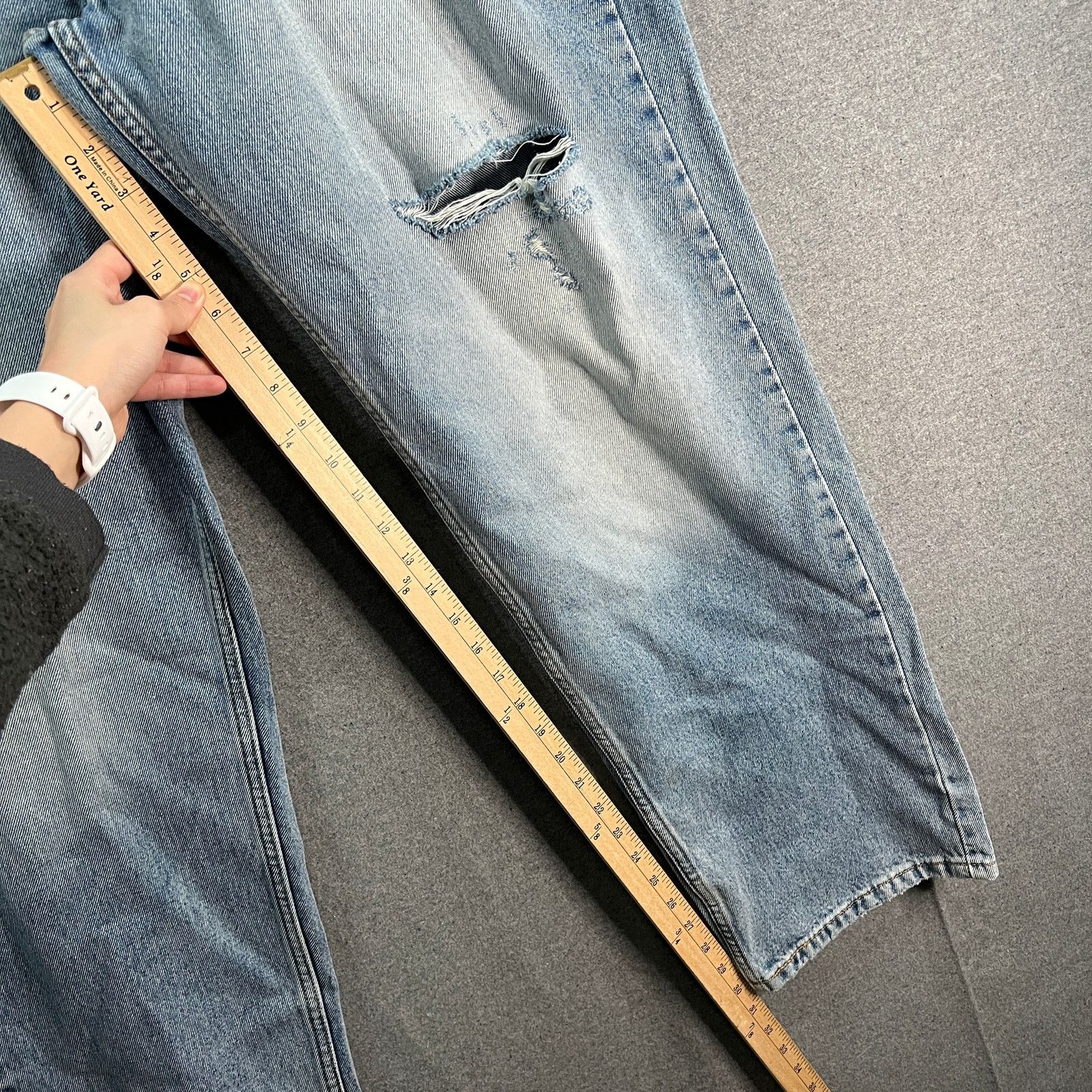 Levi's Levi's Men's 550 RELAXED Jeans W38 L32 Blue Denim Size US 38 / EU 54 - 9 Thumbnail