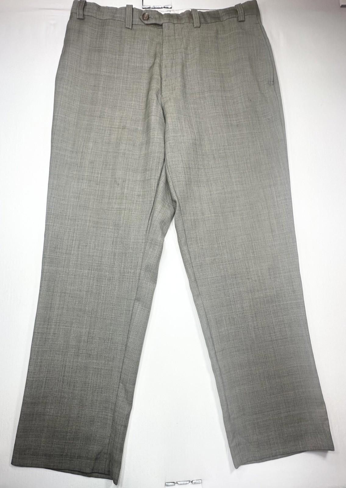 Lauren Ralph Lauren Lauren Ralph Lauren Wool Flat Front Dress Pants Gray 36/32 Size US 36 / EU 52 - 1 Thumbnail