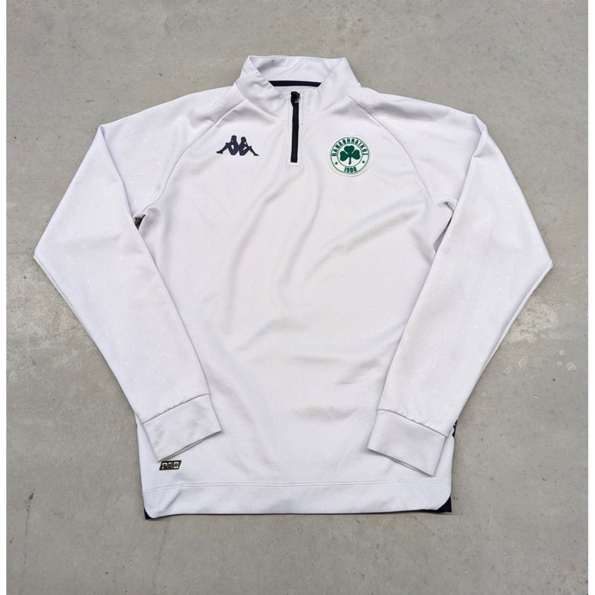 Kappa Kappa Panathinaikos F.C Football warm up long sleeve shirt Size US L / EU 52-54 / 3 - 1 Thumbnail