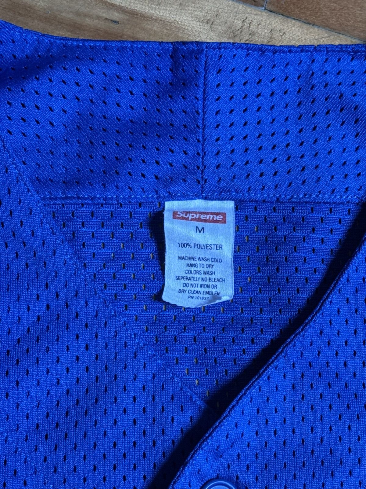 Supreme Sleeveless baseball Jersey ss16 Size US M / EU 48-50 / 2 - 3 Thumbnail
