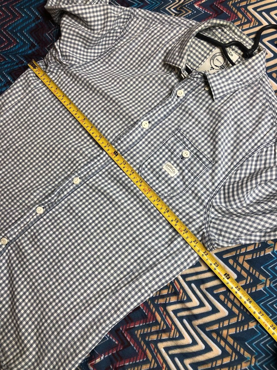 Diesel × Japanese Brand Diesel vintage zip nylon shirt pocket DPH Size US XL / EU 56 / 4 - 9 Thumbnail