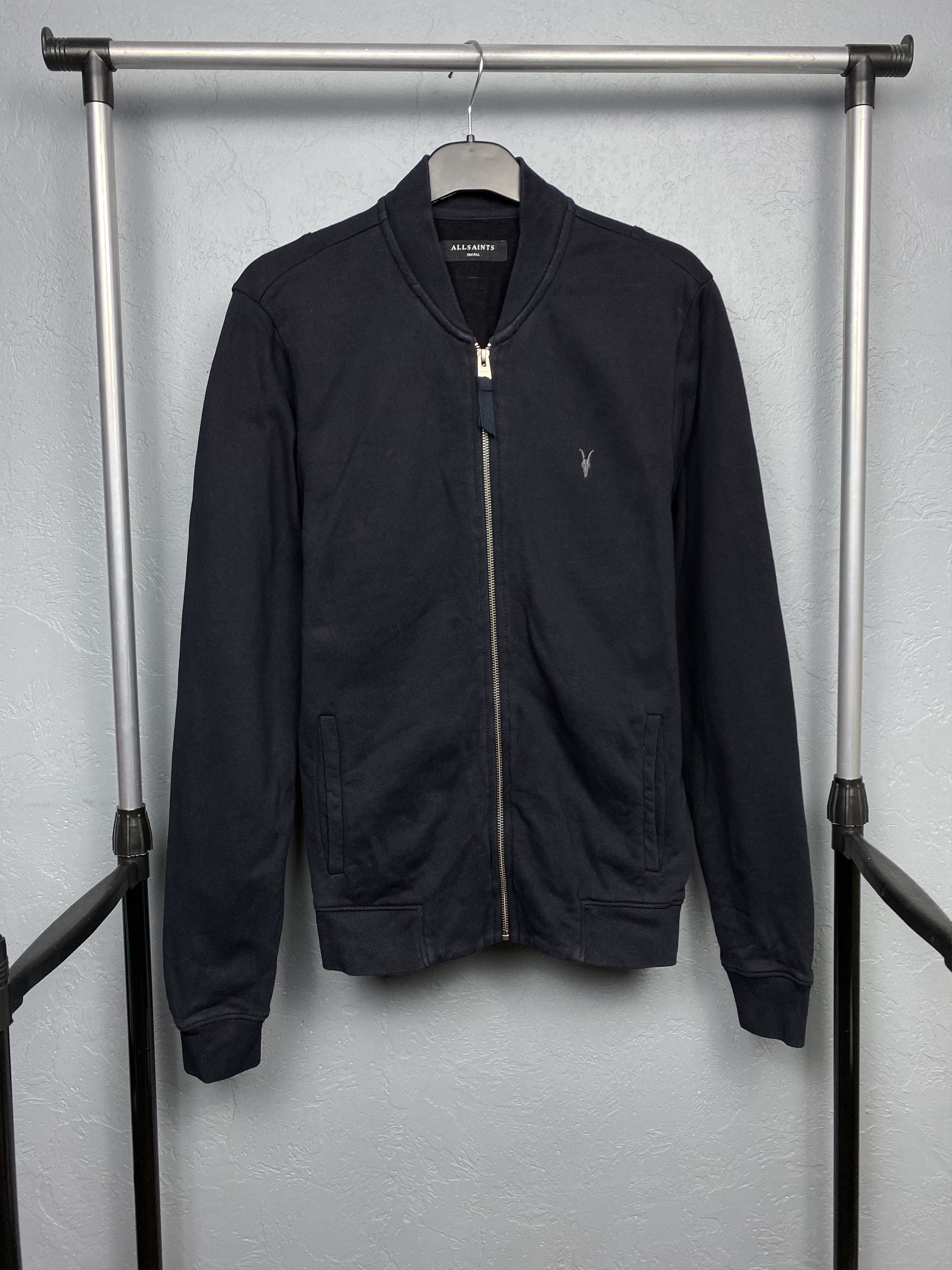 Allsaints Allsaints Vintage Mens Raven Cotton Bomber Jacket Y2K Size US S / EU 44-46 / 1 - 1 Thumbnail