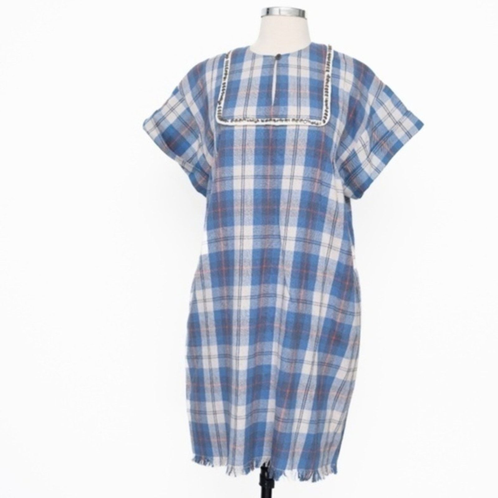 Sea New York Sea New York. Plaid Flannel Dress. Size S / US 4 / IT 40 - 1 Thumbnail