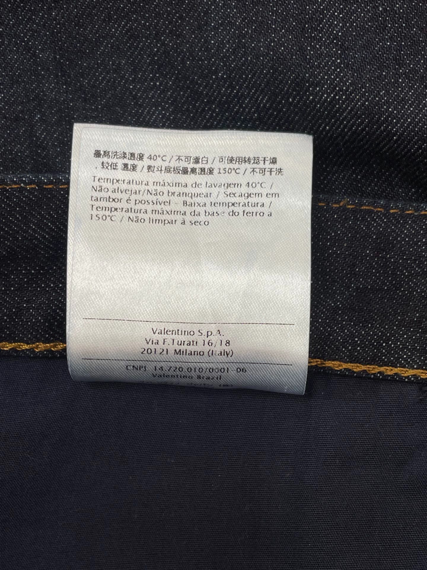 Valentino Valentino Straight Leg Jeans 30 (New, No Tags) Size US 30 / EU 46 - 6 Thumbnail