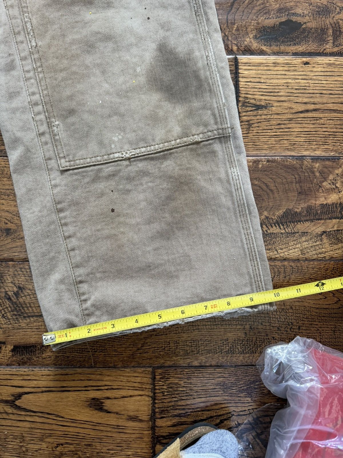 Vuja De Vuja De Gunther Destroyed Double Knee Carpenter Pants Size US 30 / EU 46 - 8 Thumbnail