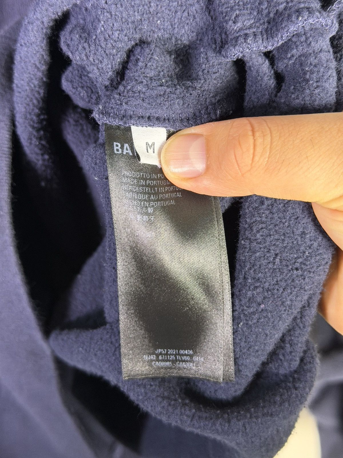 Balenciaga BALENCIAGA DEMNA 3B PARIS LOGO SPORT FOOT SWEATER Size US M / EU 48-50 / 2 - 18 Thumbnail