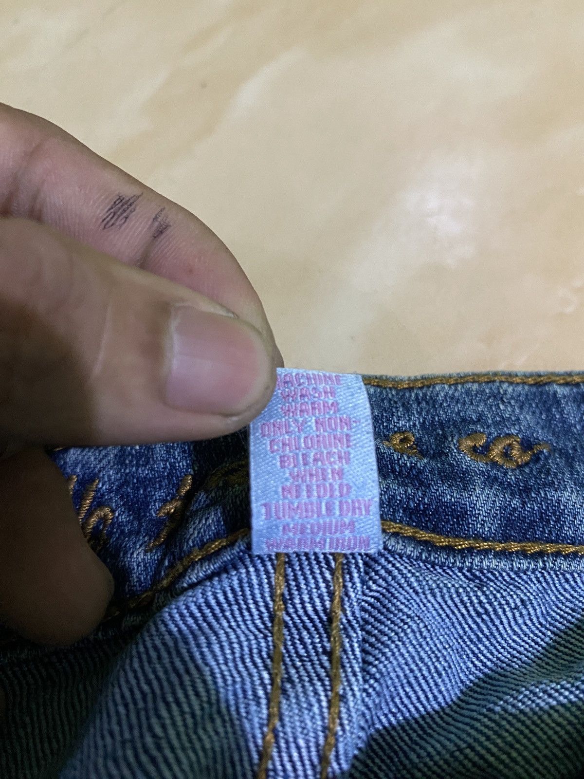 If Six Was Nine × Japanese Brand × Vintage Vj jeans & co Flare jeans washed Size US 35 - 6 Thumbnail